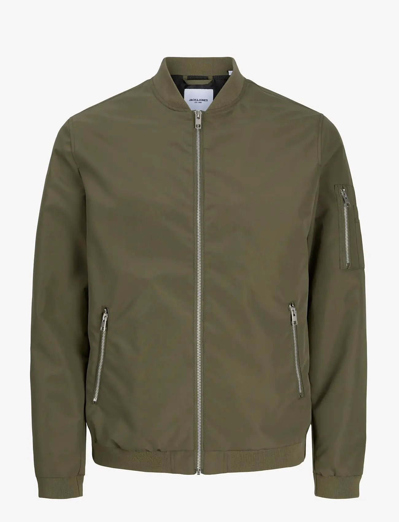 Jack & Jones - JJERUSH BOMBER NOOS - kevadjoped - dusty olive - 1