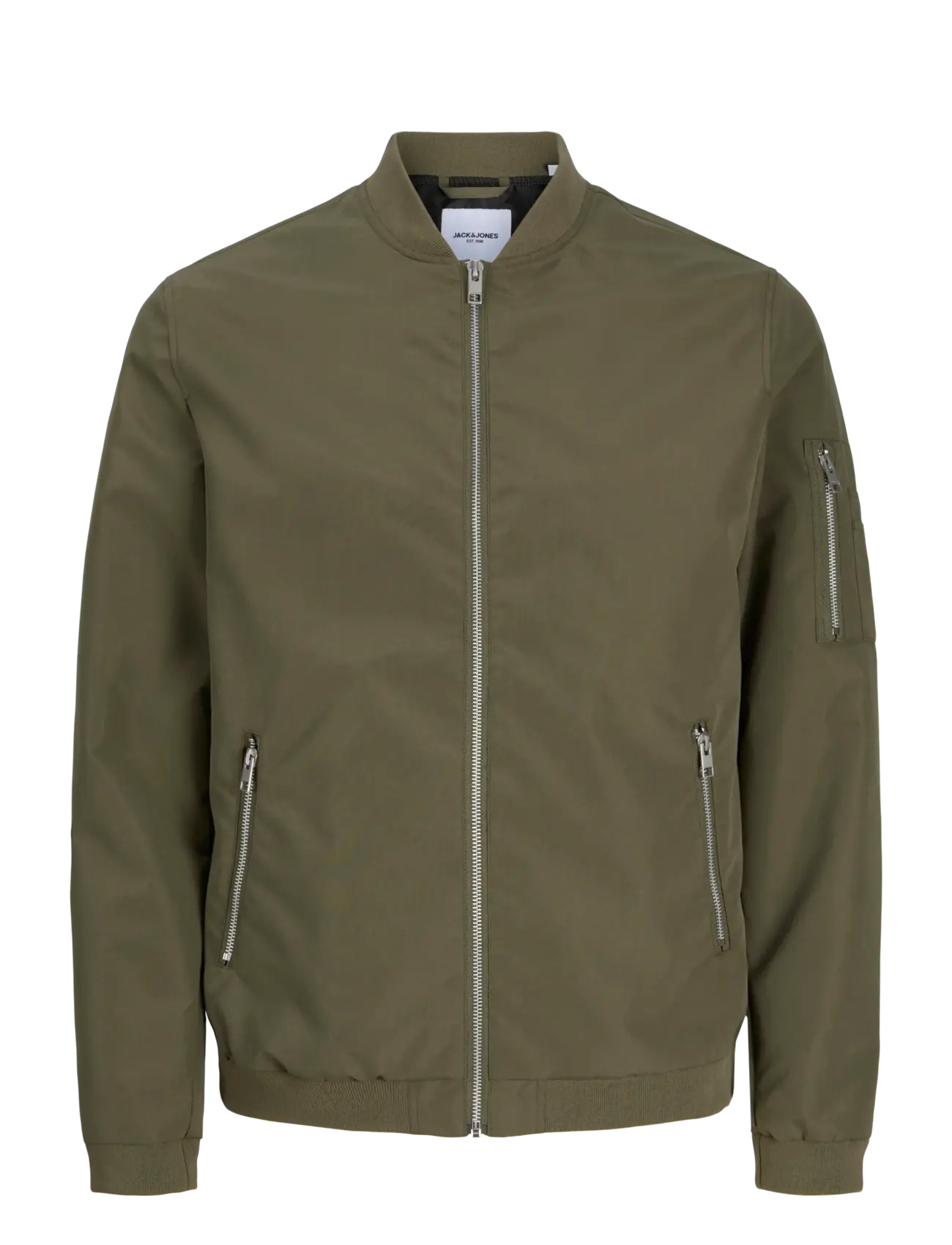 Jack & Jones JJERUSH BOMBER NOOS - Jack & Jones - DUSTY OLIVE / green