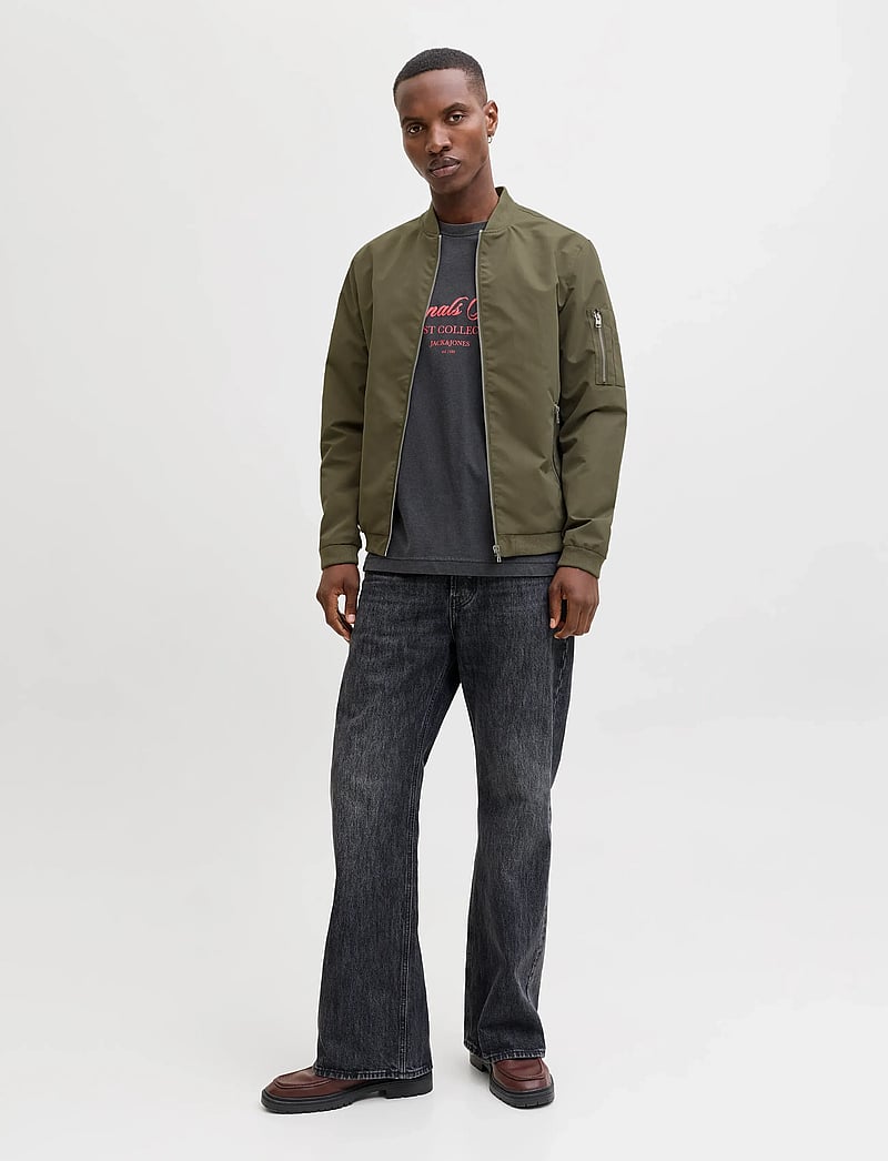 Jack & Jones - JJERUSH BOMBER NOOS - kevadjoped - dusty olive - 3