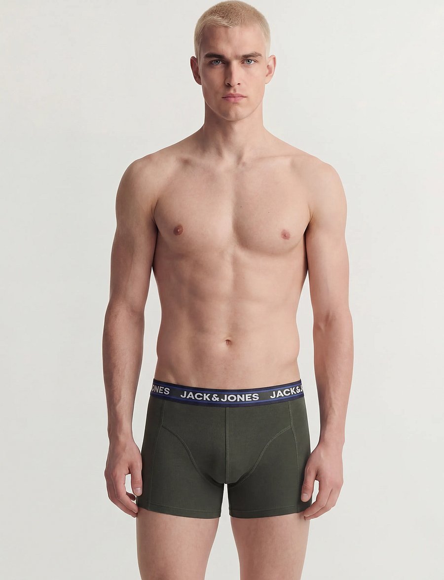 Jack & Jones - JACOLIVER TRUNKS 5 PACK NOOS - unterhosen im multipack - black - 5