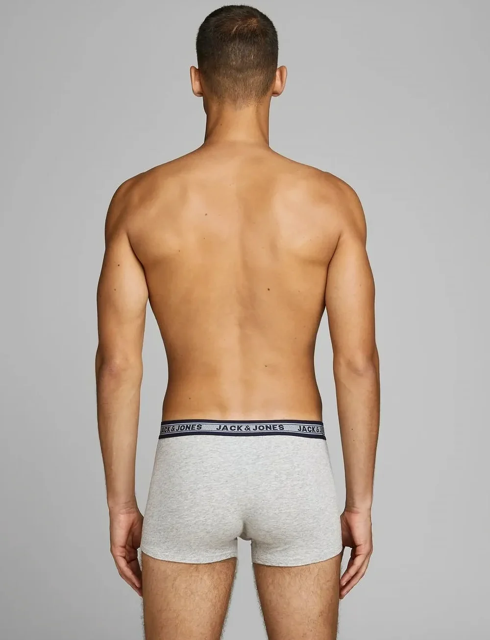 Jack & Jones - JACOLIVER TRUNKS 5 PACK NOOS - multipack underpants - dark grey melange - 4