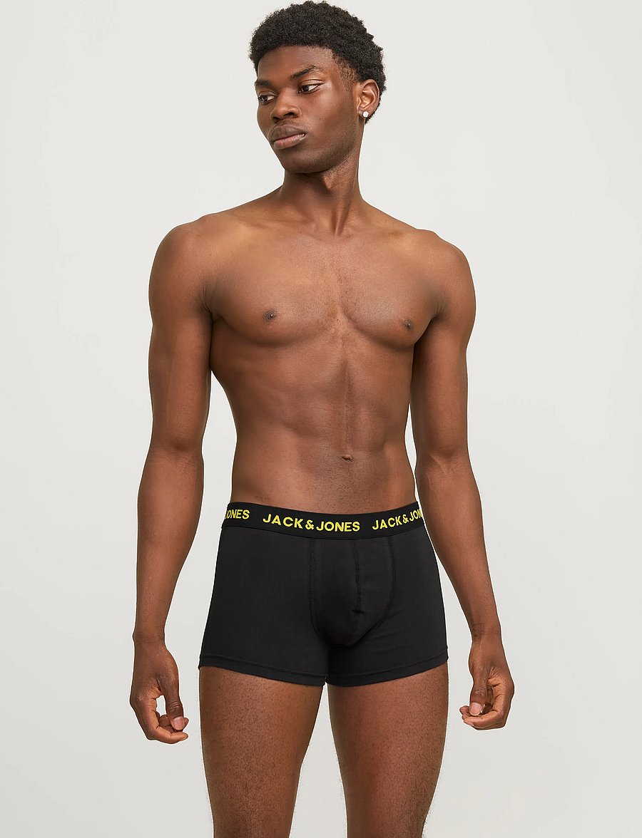 Jack & Jones - JACBASIC TRUNKS 7 PACK NOOS - unterhosen im multipack - black - 0