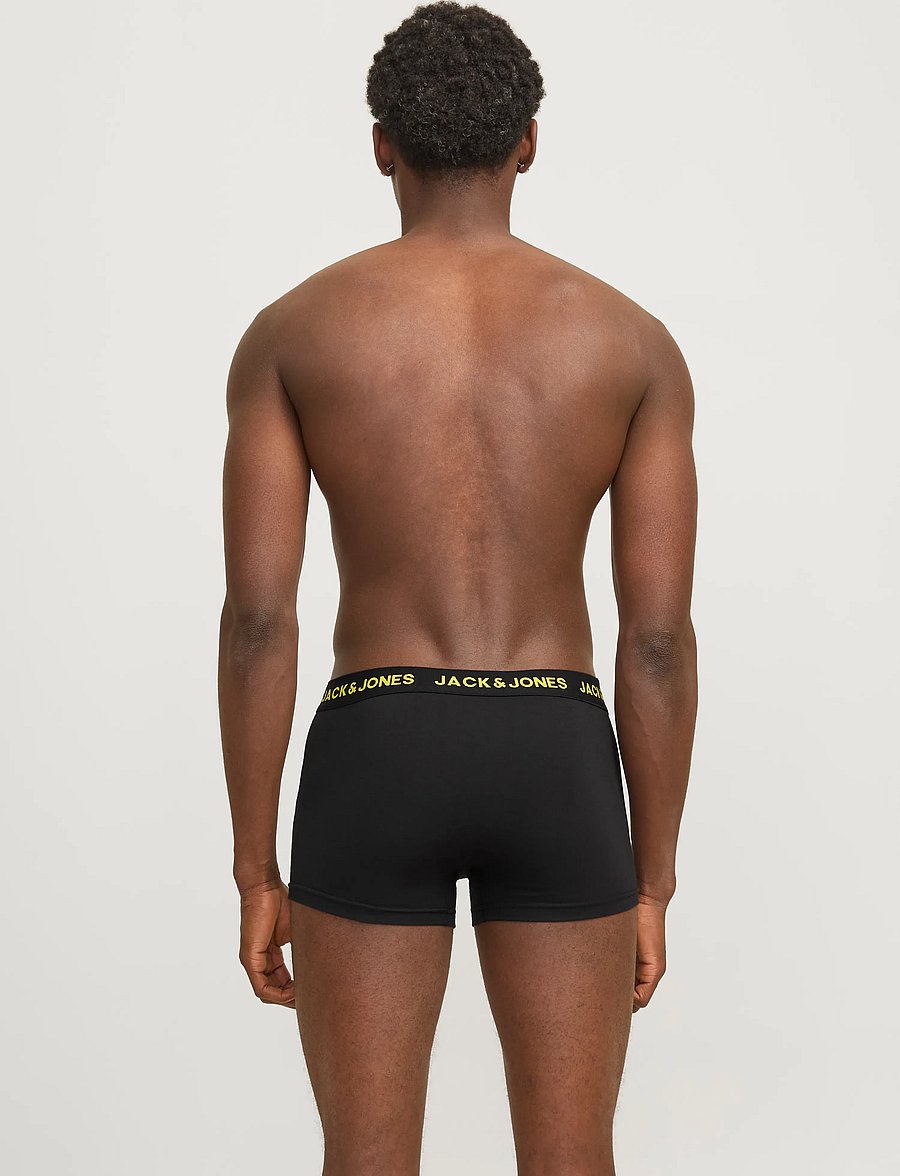 Jack & Jones - JACBASIC TRUNKS 7 PACK NOOS - unterhosen im multipack - black - 3
