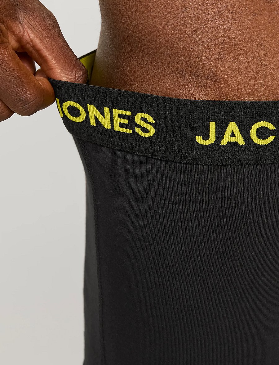 Jack & Jones - JACBASIC TRUNKS 7 PACK NOOS - unterhosen im multipack - black - 4