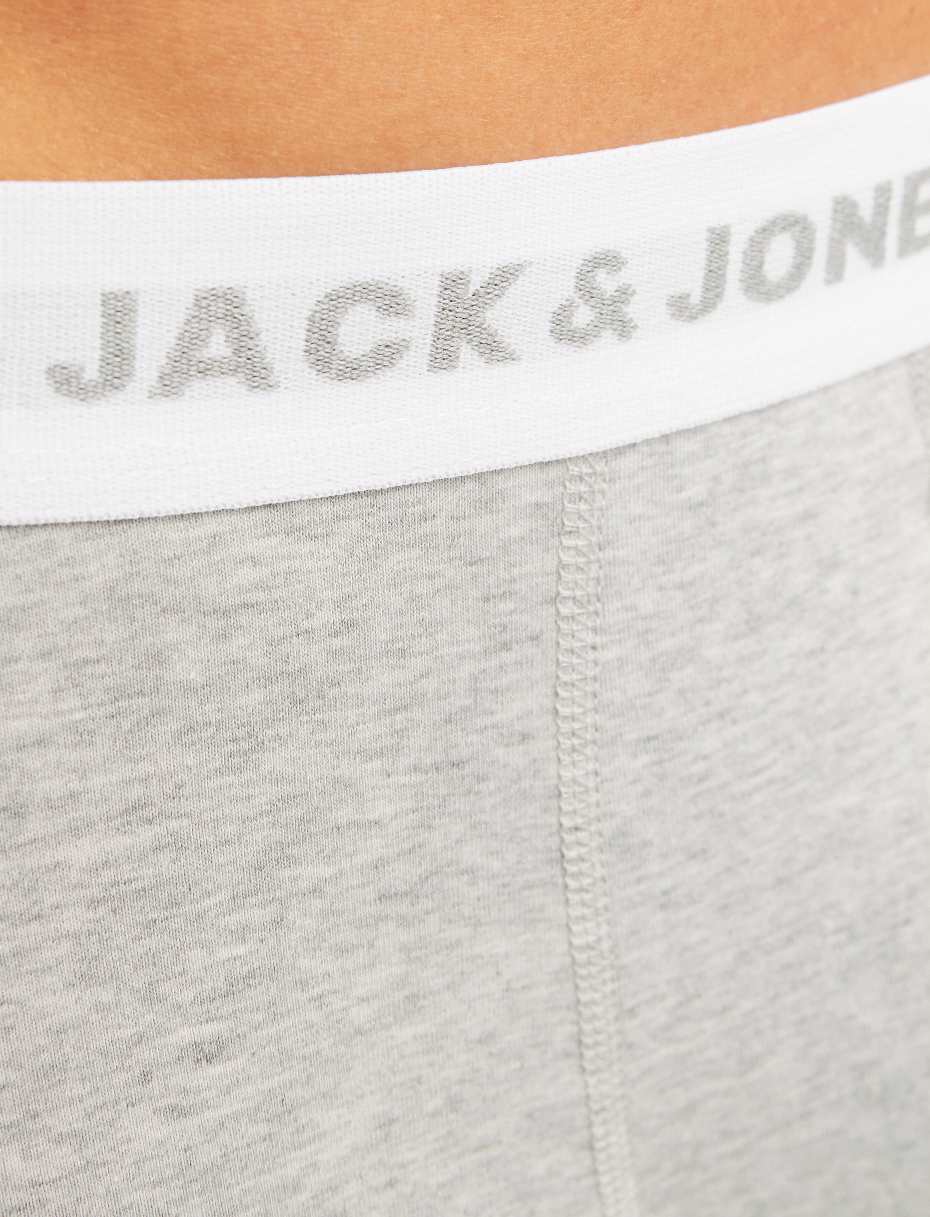 Jack & Jones - JACBASIC TRUNKS 7 PACK - bokseršorti - light grey melange - 4