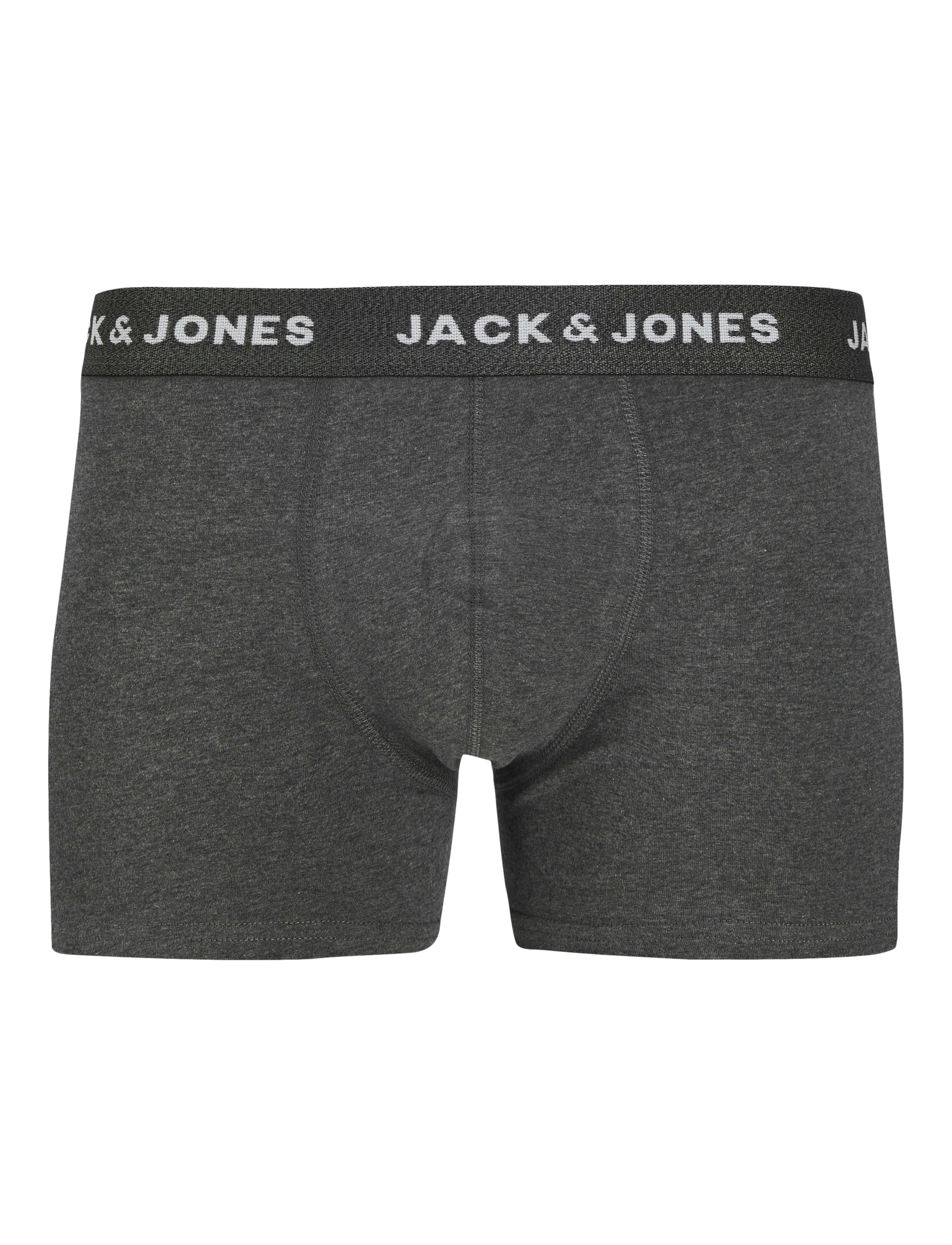 JACK & JONES Boxershorts marinblå / grafit / ljusgrå herr – bild 6