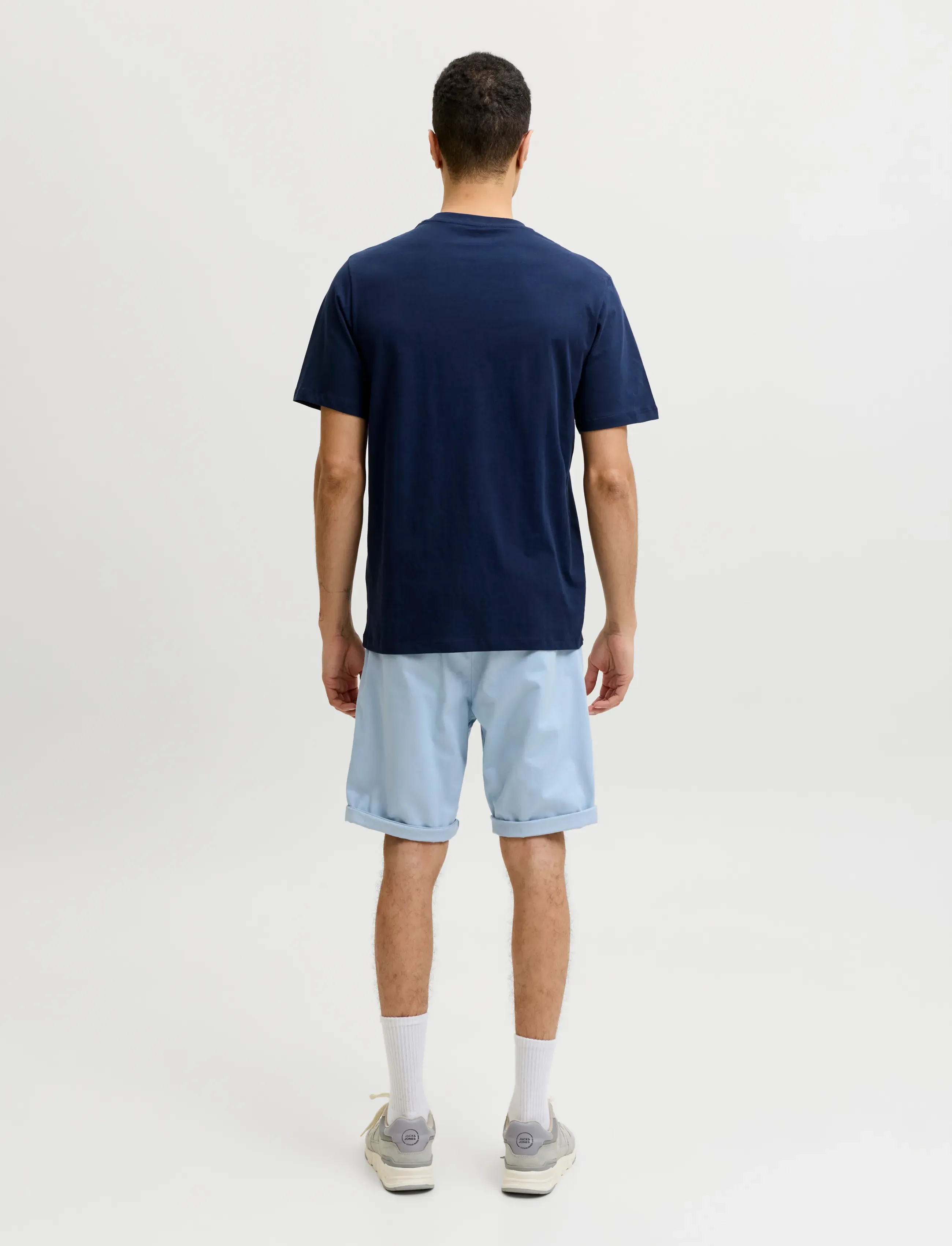 Jack & Jones - JPSTBOWIE SHORTS SOLID REG SN - chinos shorts - celestial blue - 3