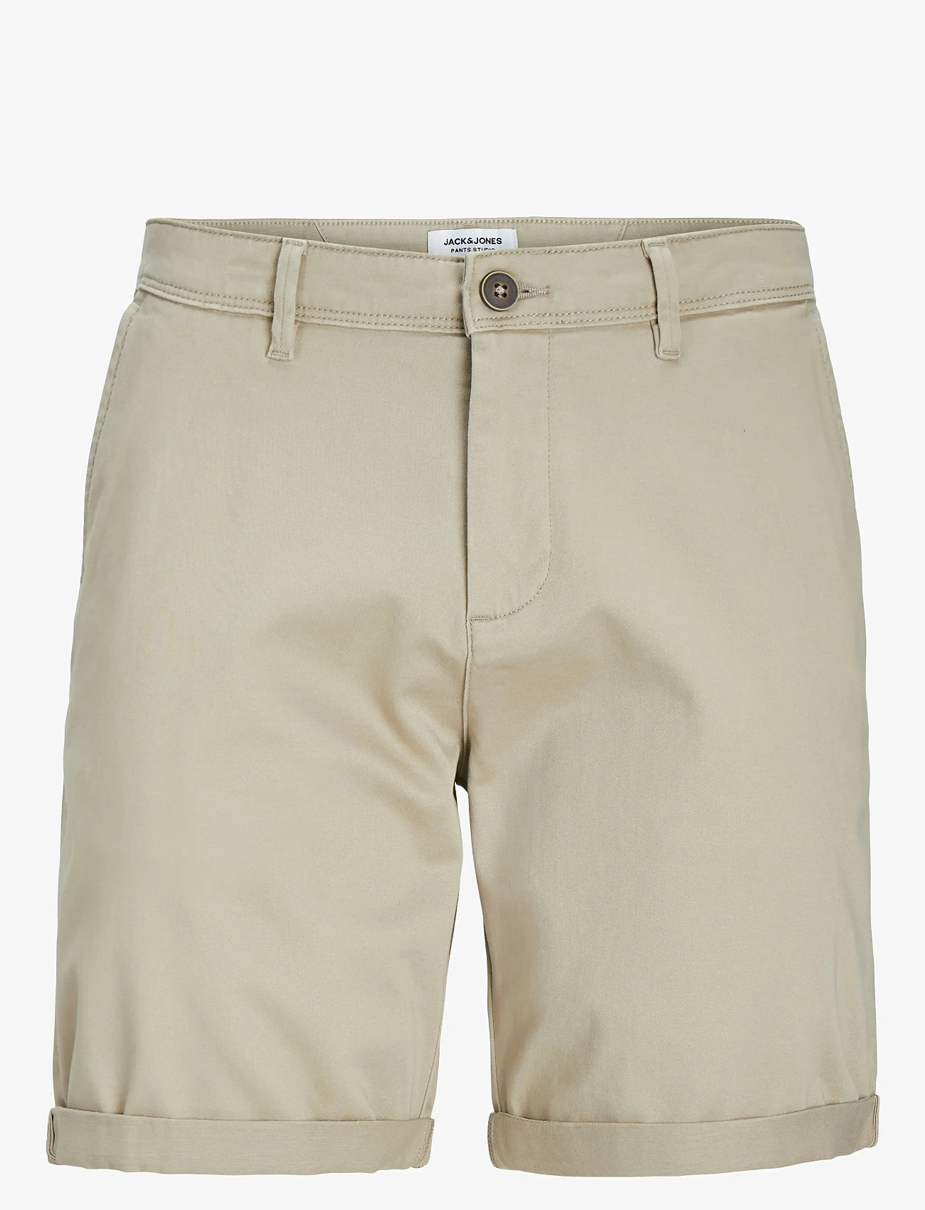 Jack & Jones - JPSTBOWIE SHORTS SOLID REG SN - chinos shorts - crockery - 1