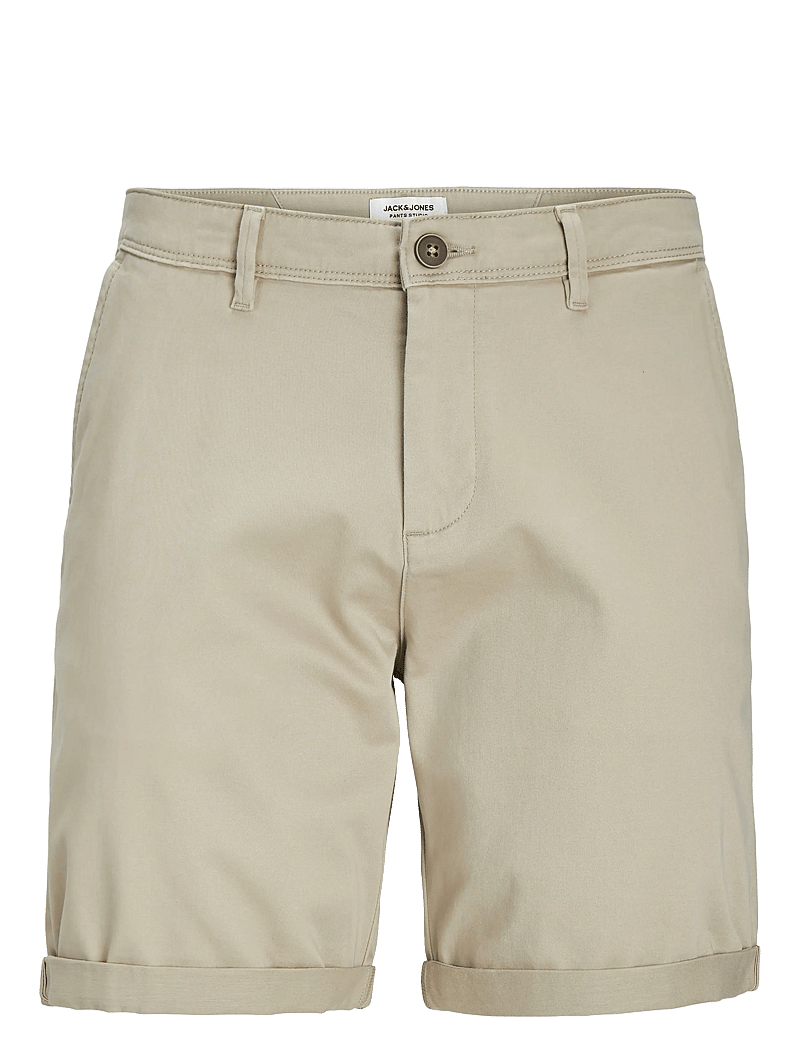 Jack & Jones - JPSTBOWIE SHORTS SOLID REG SN - chino lühikesed püksid - crockery - 1