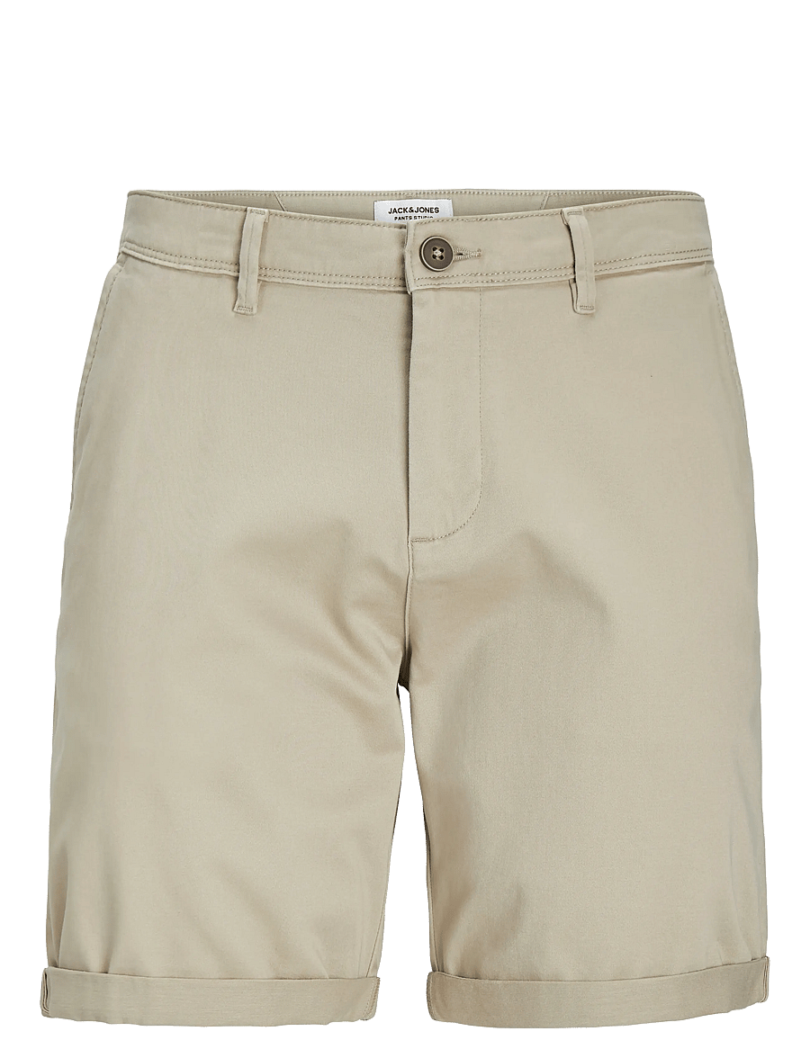 Jack & Jones - JPSTBOWIE SHORTS SOLID REG SN - lühikesed chino-püksid - crockery - 1