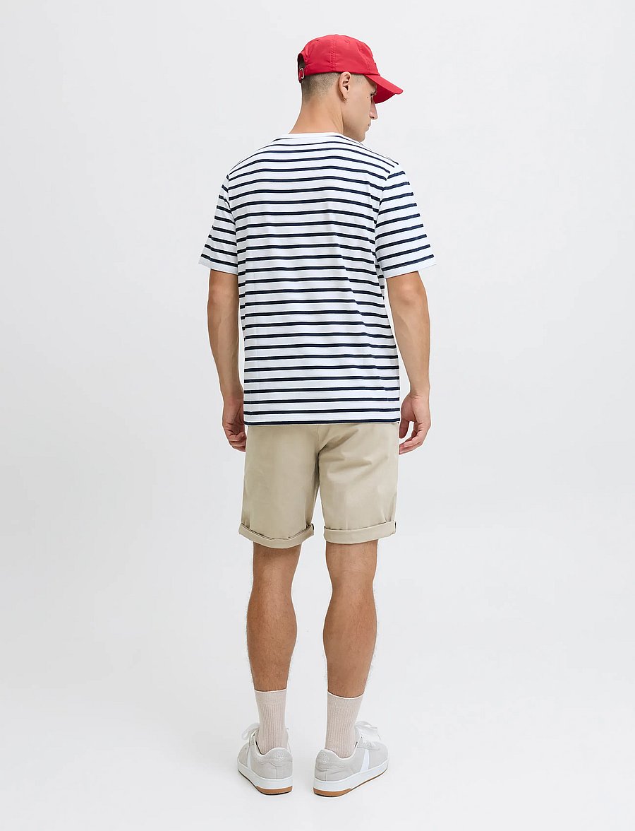 Jack & Jones - JPSTBOWIE SHORTS SOLID REG SN - lühikesed chino-püksid - crockery - 3