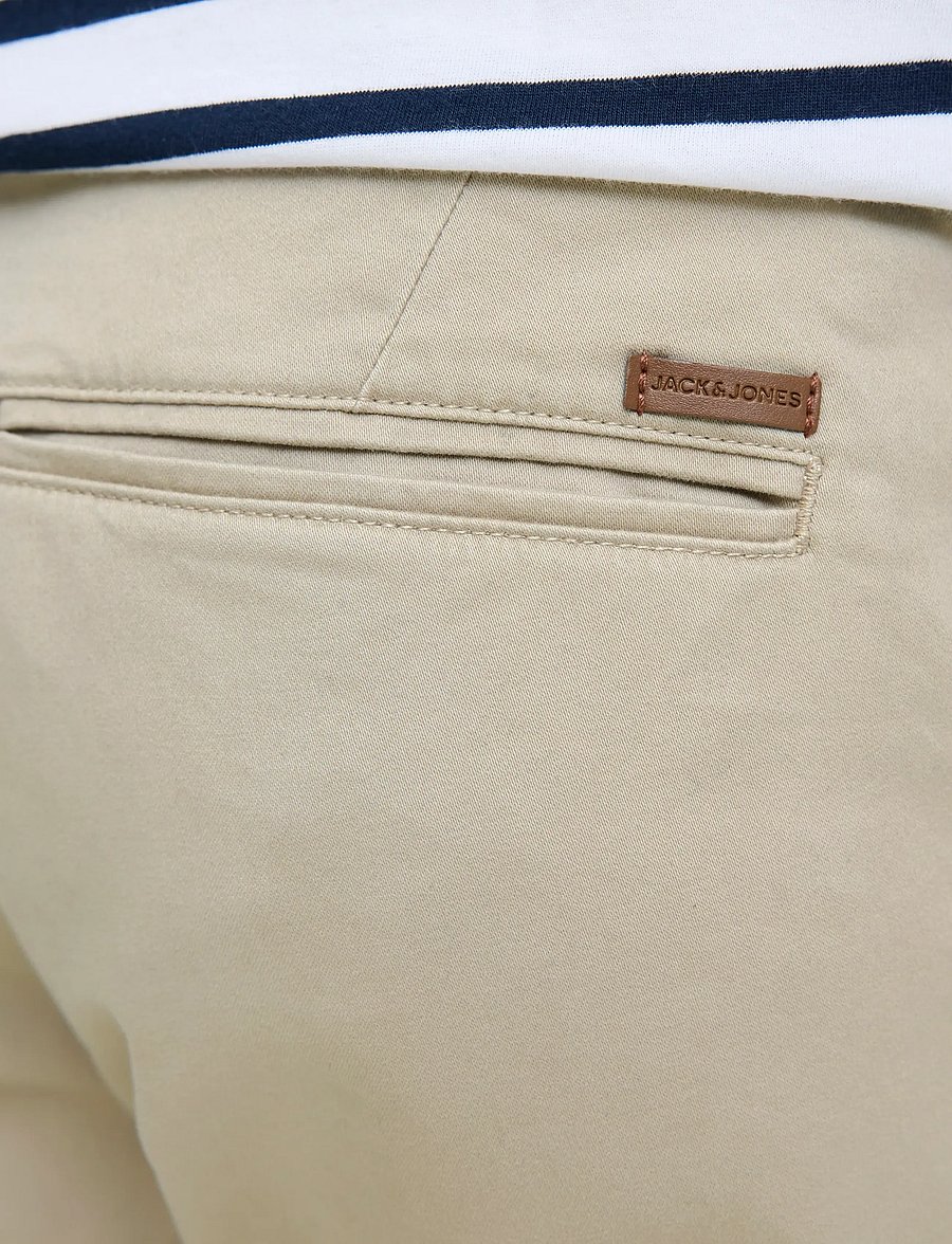 Jack & Jones - JPSTBOWIE SHORTS SOLID REG SN - lühikesed chino-püksid - crockery - 5