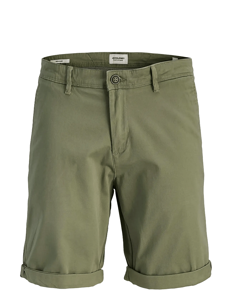 Jack & Jones - JPSTBOWIE SHORTS SOLID REG SN - chinos shorts - deep lichen green - 1