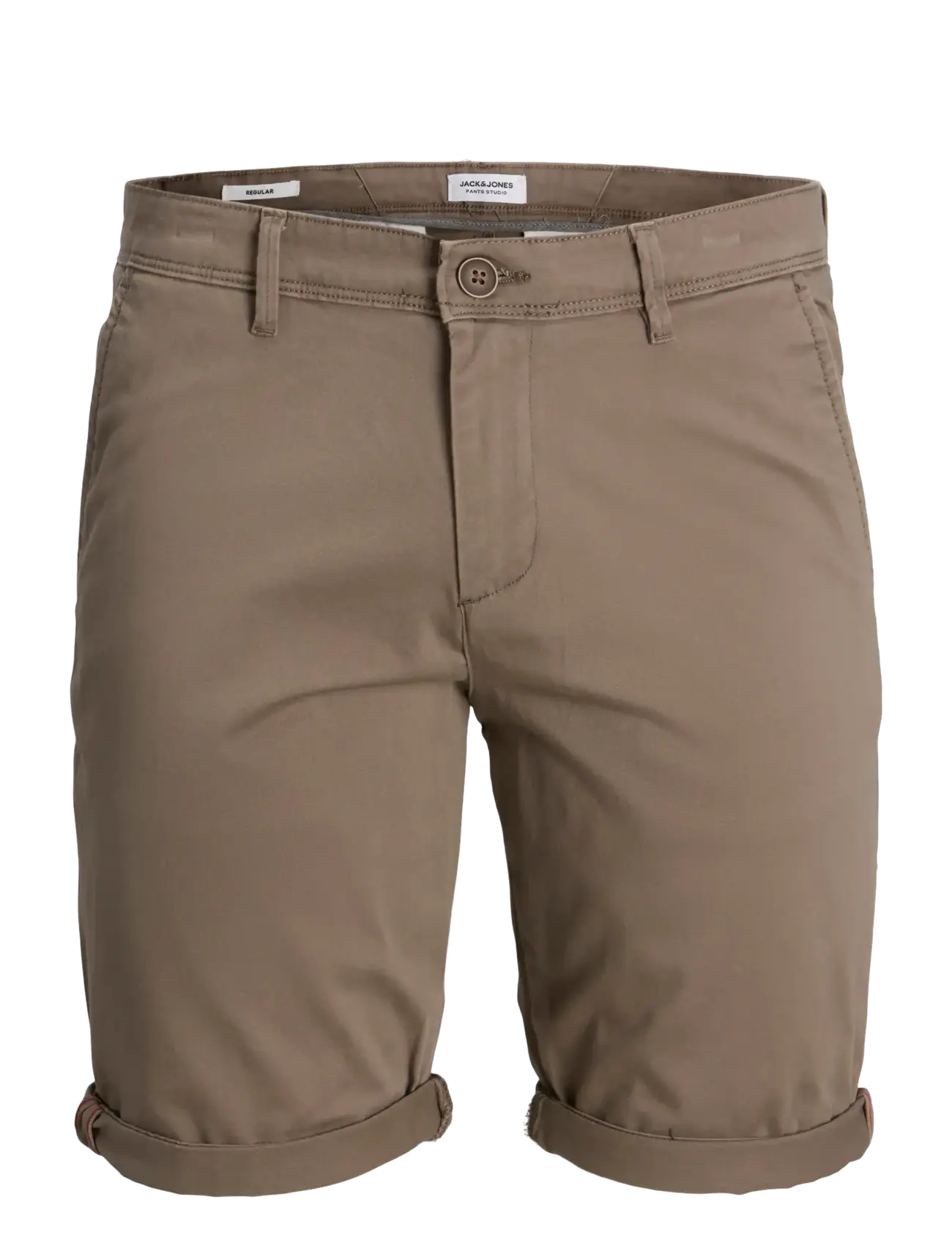 Jack & Jones JPSTBOWIE SHORTS SOLID REG SN - Shorts - FALCON / brown