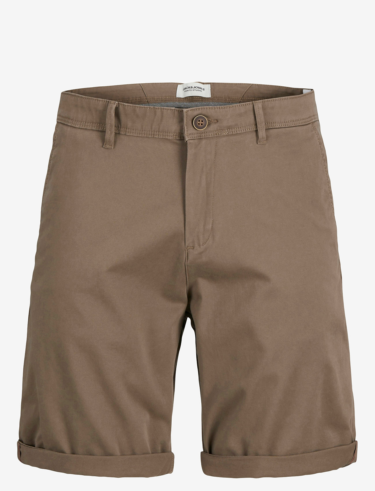 Jack & Jones - JPSTBOWIE SHORTS SOLID SRT SN - chinos shorts - morel - 1