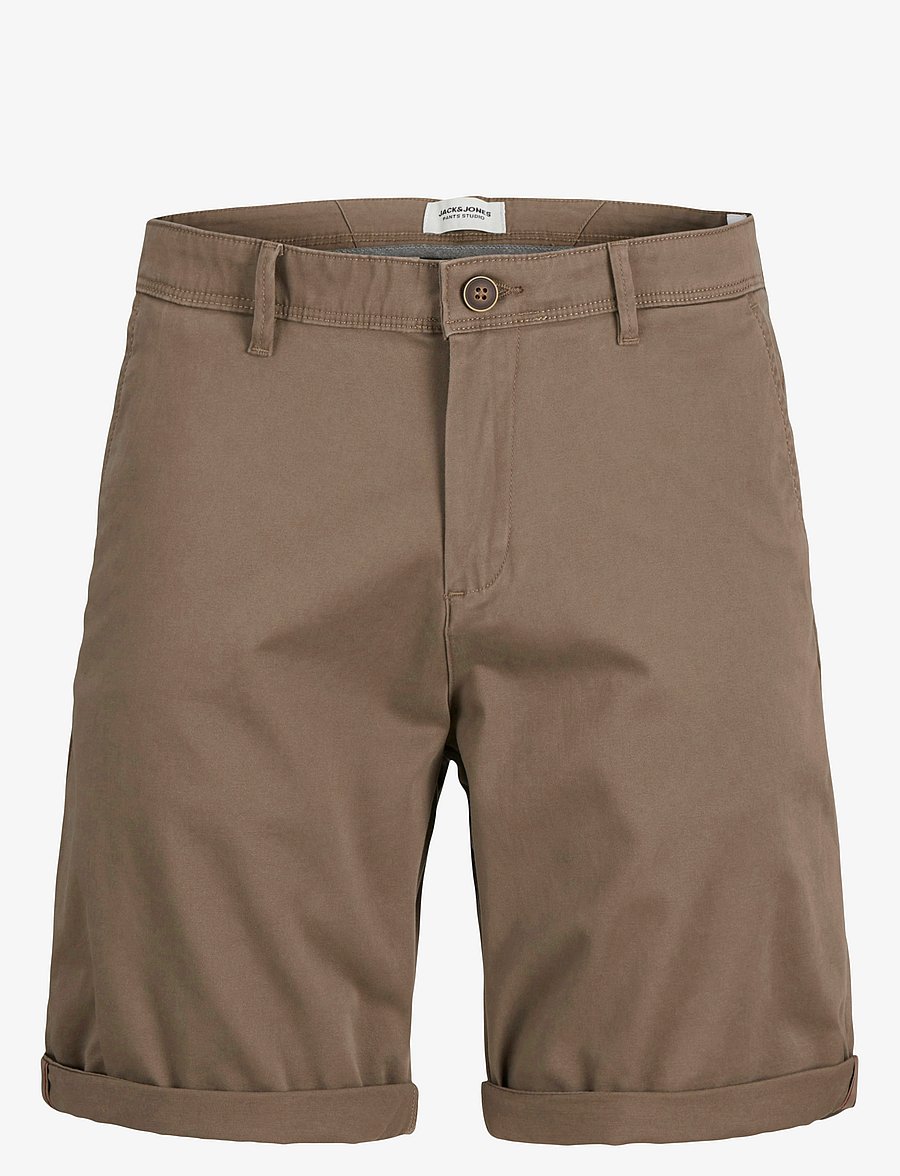 Jack & Jones - JPSTBOWIE SHORTS SOLID REG SN - chinos shorts - morel - 1