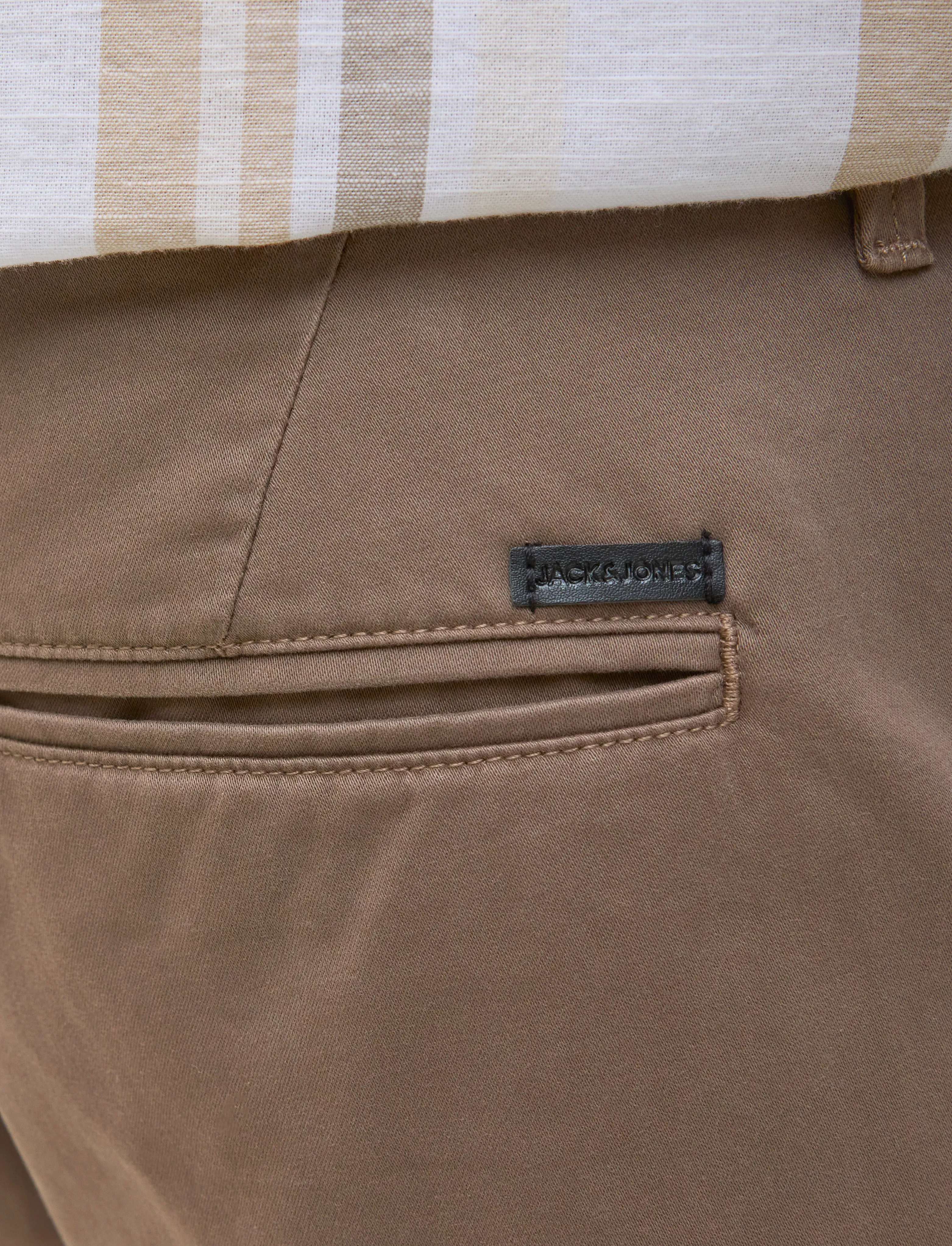 Jack & Jones - JPSTBOWIE SHORTS SOLID REG SN - chinos shorts - morel - 5
