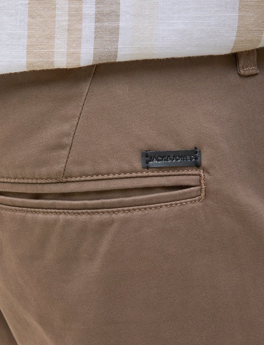 Jack & Jones - JPSTBOWIE SHORTS SOLID REG SN - chinos shorts - morel - 5