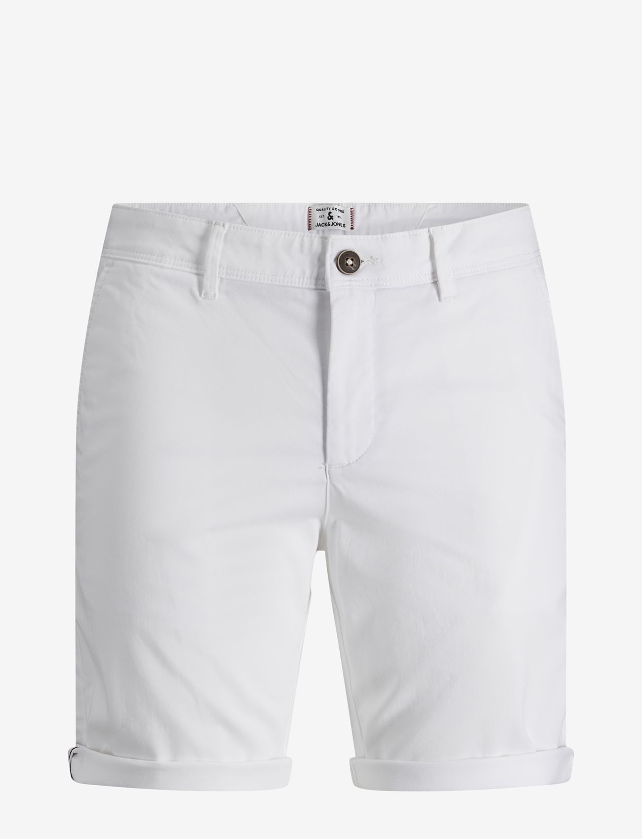 Jack & Jones - JJIBOWIE JJSHORTS SOLID SA STS - chinos shorts - white - 1
