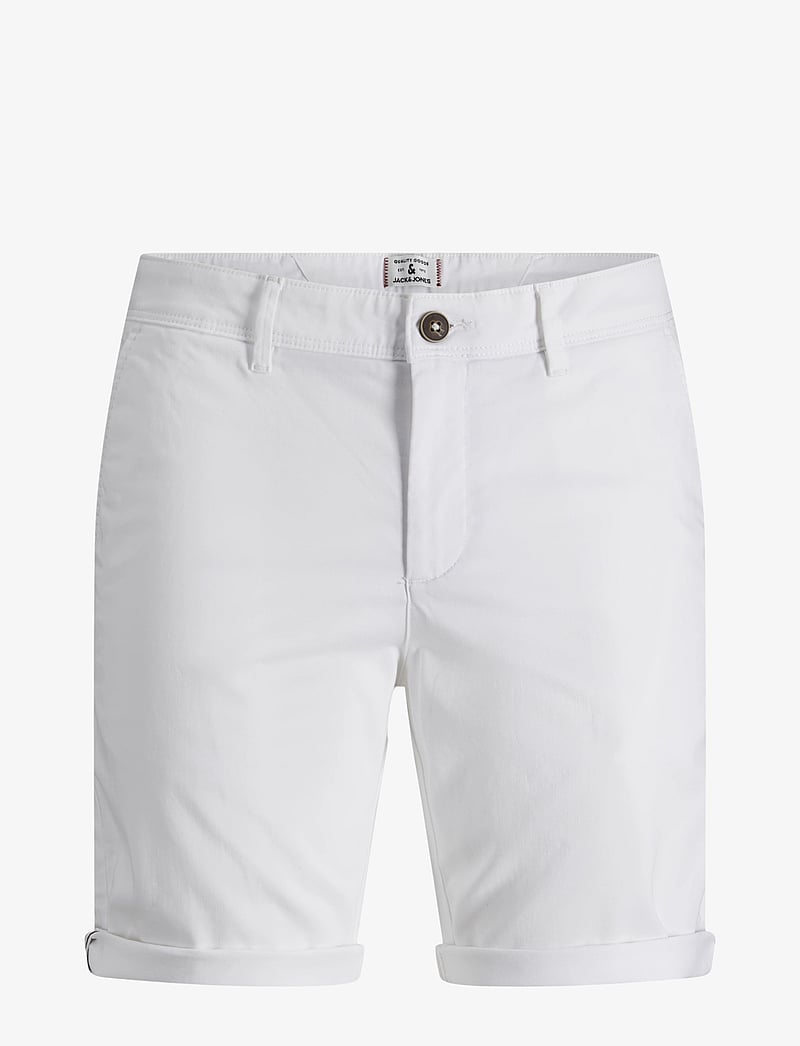 Jack & Jones - JJIBOWIE JJSHORTS SOLID SA STS - chinos shorts - white - 1