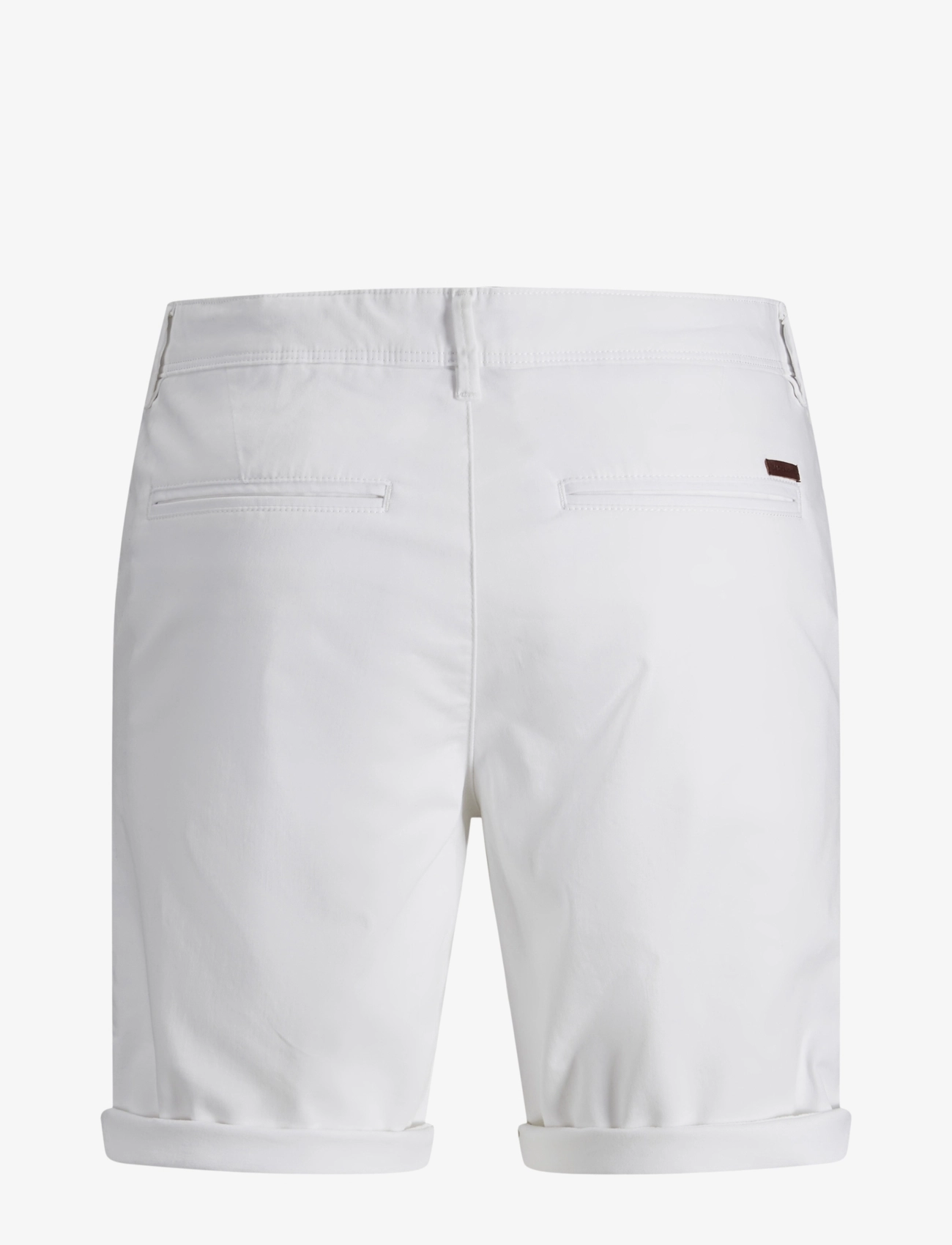 Jack & Jones - JPSTBOWIE SHORTS SOLID REG SN - chino lühikesed püksid - white - 2