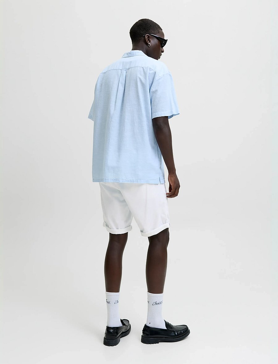 Jack & Jones - JPSTBOWIE SHORTS SOLID REG SN - chinos shorts - white - 3