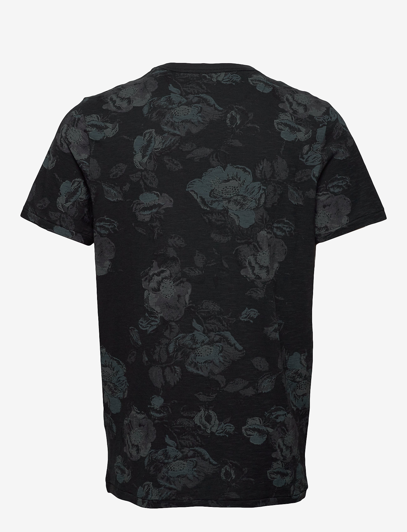 Jack & Jones - JPRCALEB BLU. AOP TEE SS CREW NECK - caviar - 1