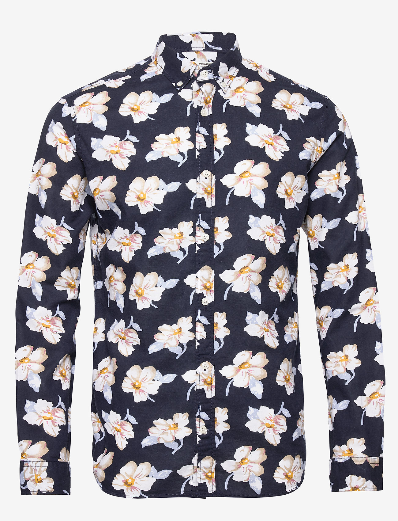 Jack & Jones - JPRBLASUMMER PRINT SHIRT L/S S20 - navy blazer - 0