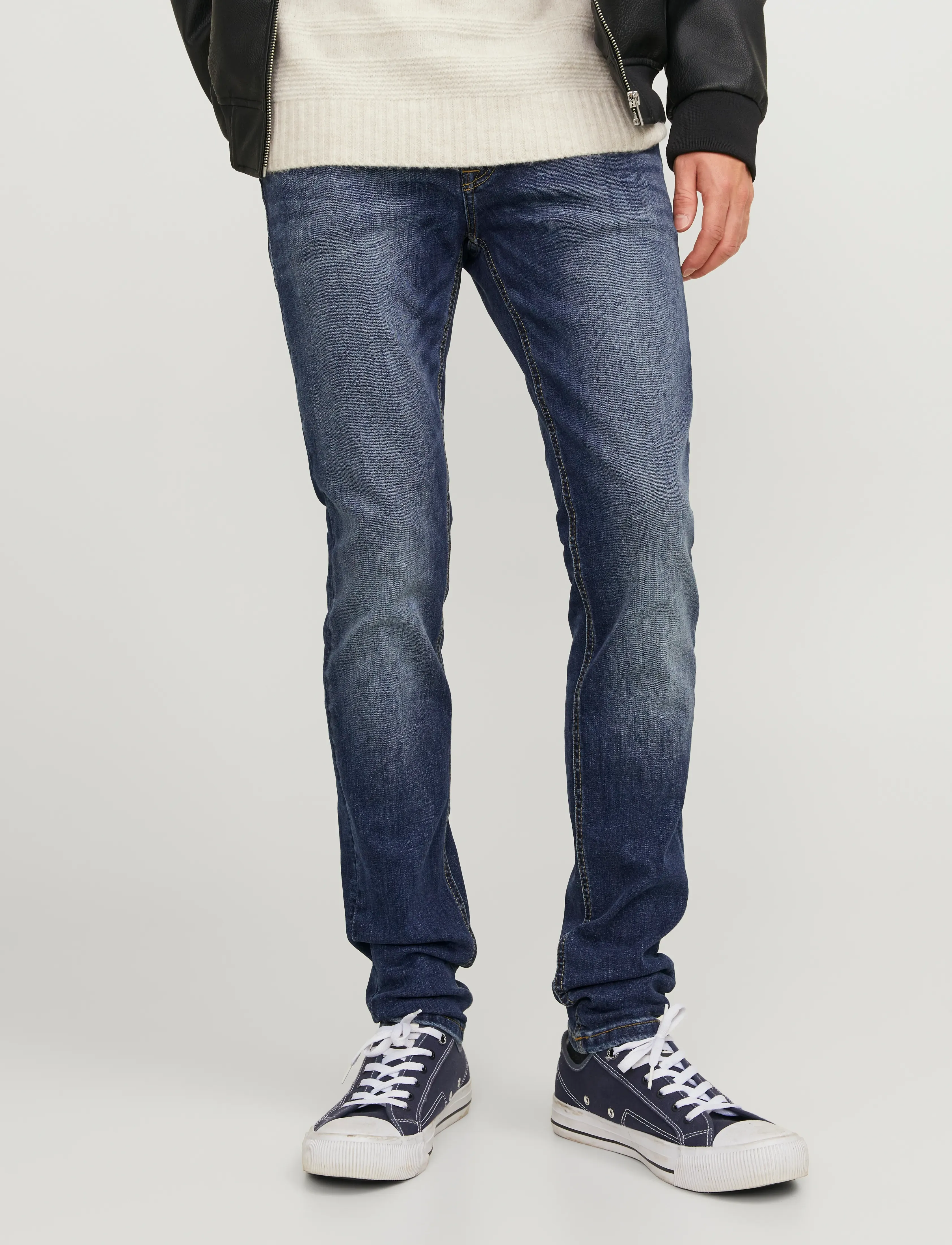 Jack & Jones - JJILIAM JJORIGINAL CB 005 NOOS - skinny-gallabuxur - blue denim - 5