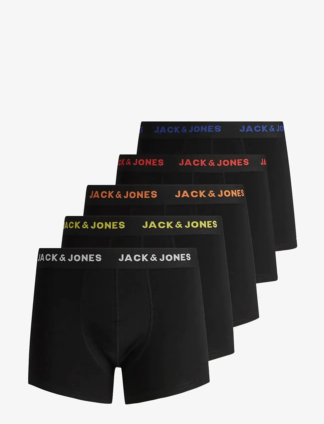 Jack & Jones - JACBLACK FRIDAY TRUNKS 5 PACK BOX LN - gifts below 15000kr - black - 0