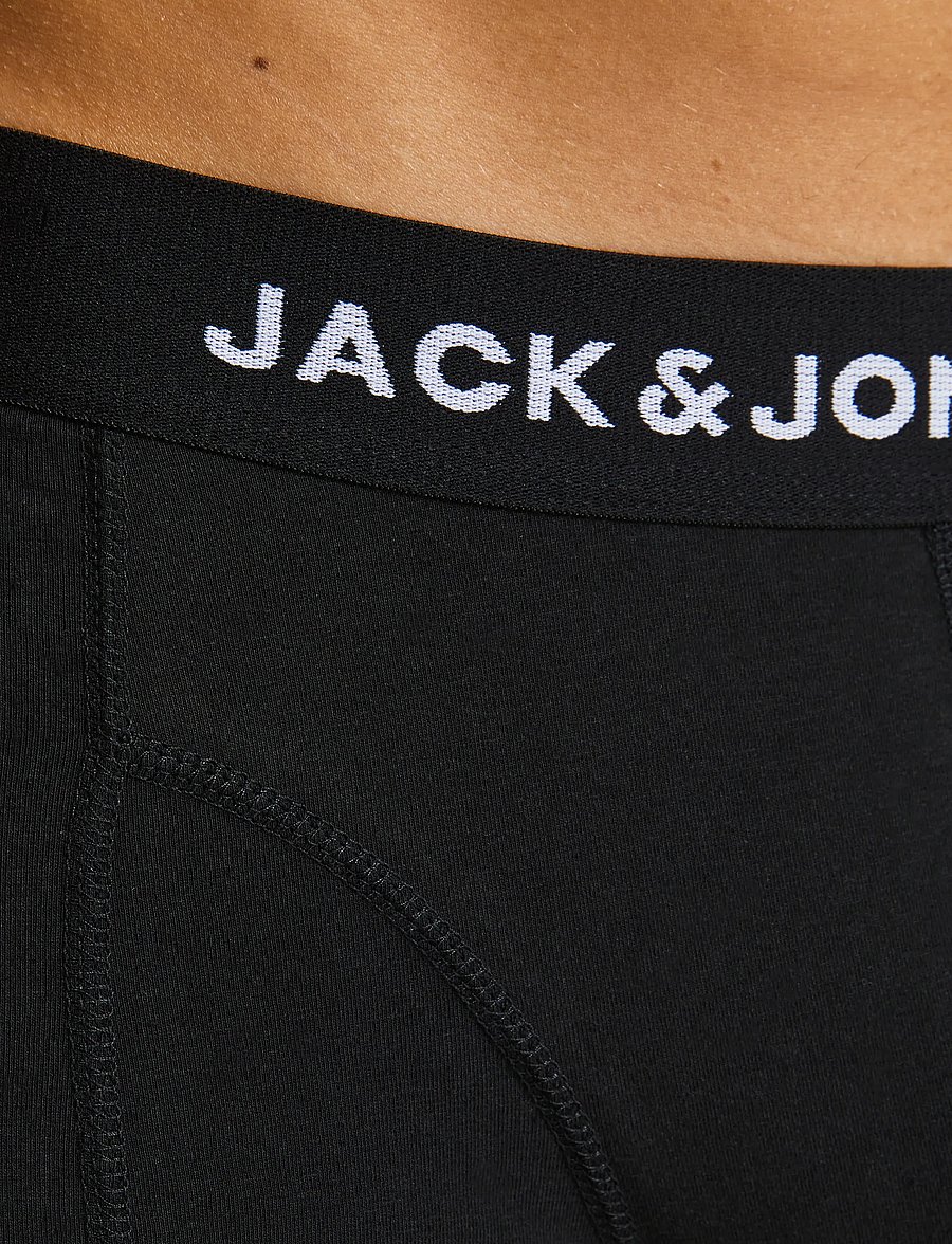 Jack & Jones - JACBLACK FRIDAY TRUNKS 5 PACK BOX LN - boxerkalsonger - black - 4