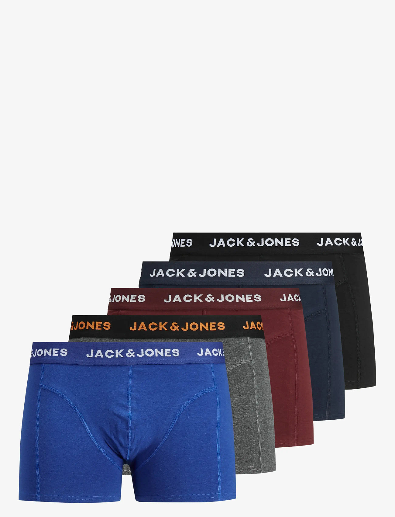 Jack & Jones - JACBLACK FRIDAY TRUNKS 5 PACK BOX LN - gifts below 15000kr - black - 0
