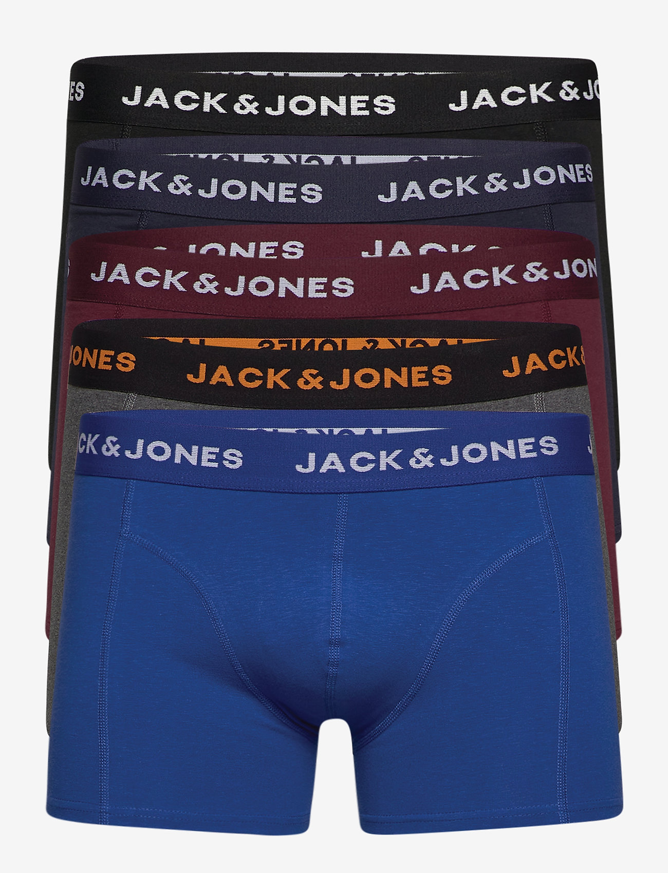 Jack & Jones - JACBLACK FRIDAY TRUNKS 5 PACK BOX LN - de laveste prisene - black - 0