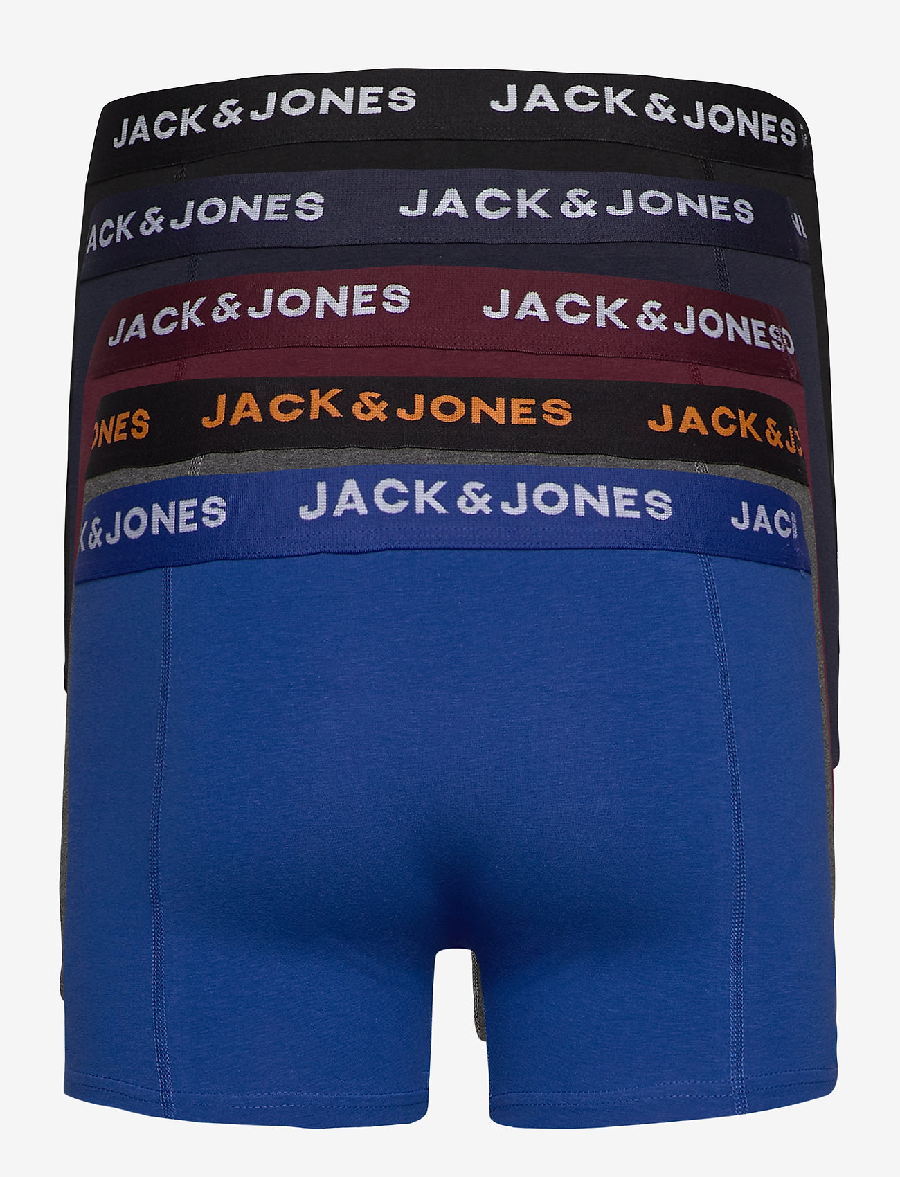 Jack & Jones - JACBLACK FRIDAY TRUNKS 5 PACK BOX LN - najniższe ceny - black - 1