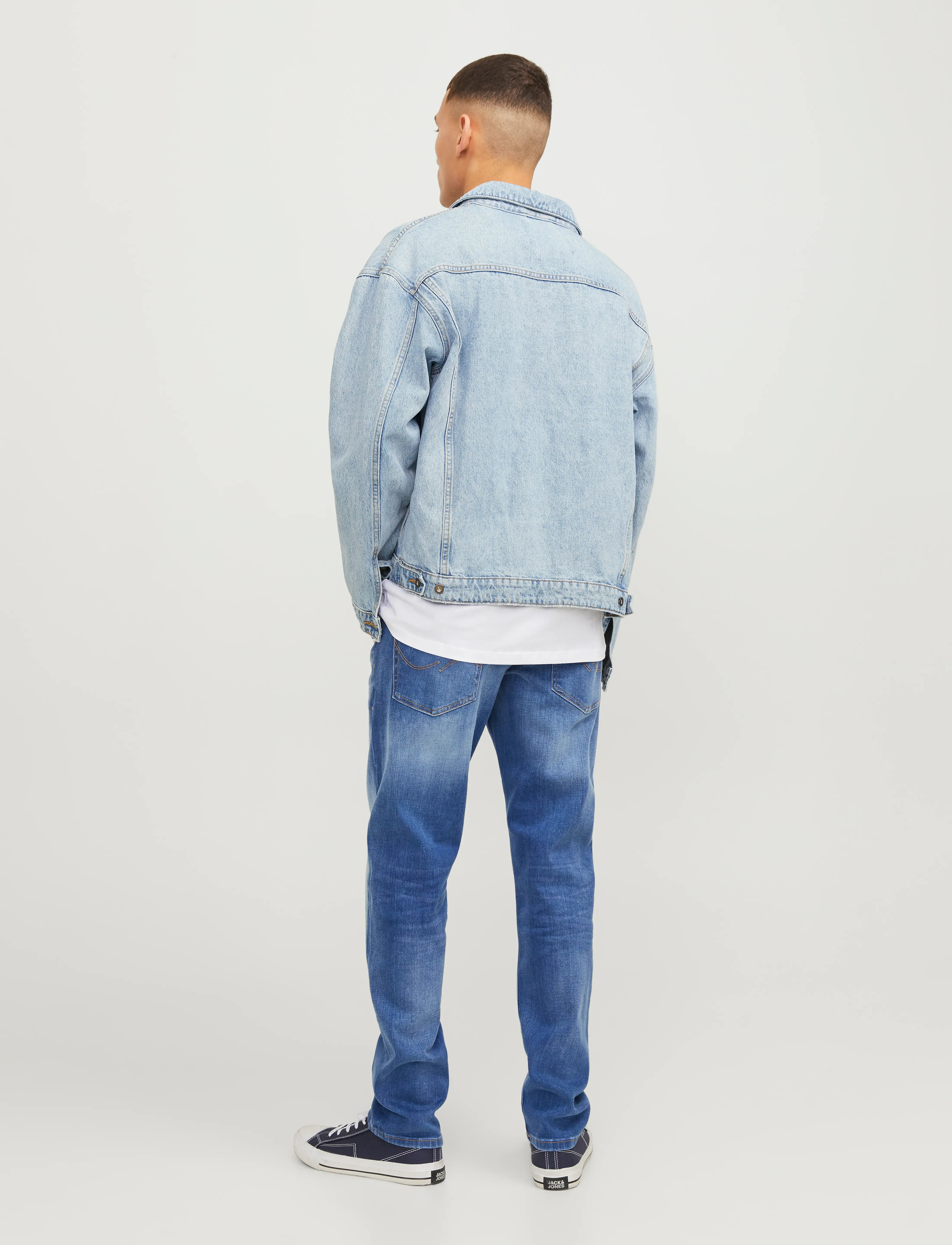 Jack & Jones - JJIMIKE JJORIGINAL JOS 411 - tapered-lõikega teksad - blue denim - 3