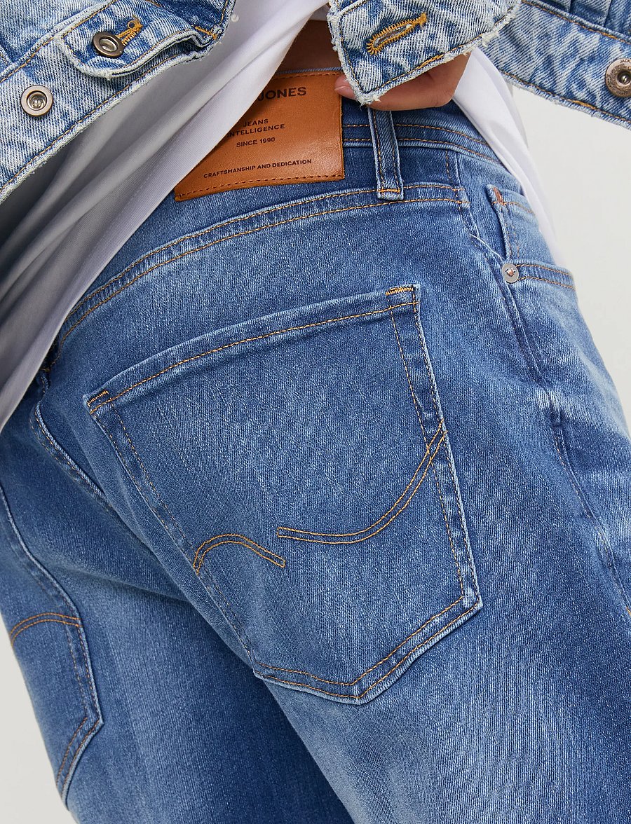Jack & Jones - JJIMIKE JJORIGINAL JOS 411 - tapered jeans - blue denim - 5