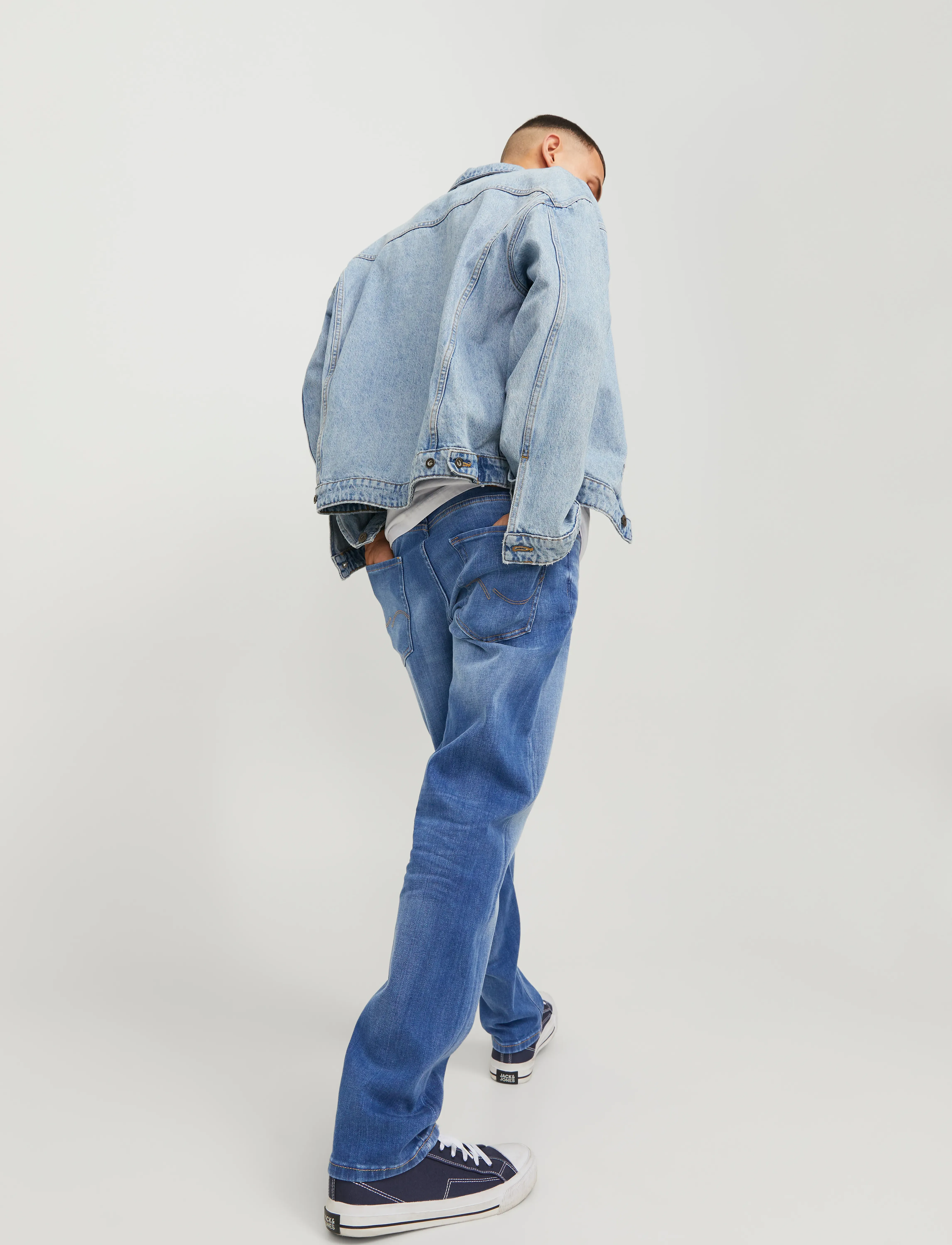 Jack & Jones JJIMIKE JJORIGINAL JOS 411 - Streetstyle - BLUE DENIM / blue