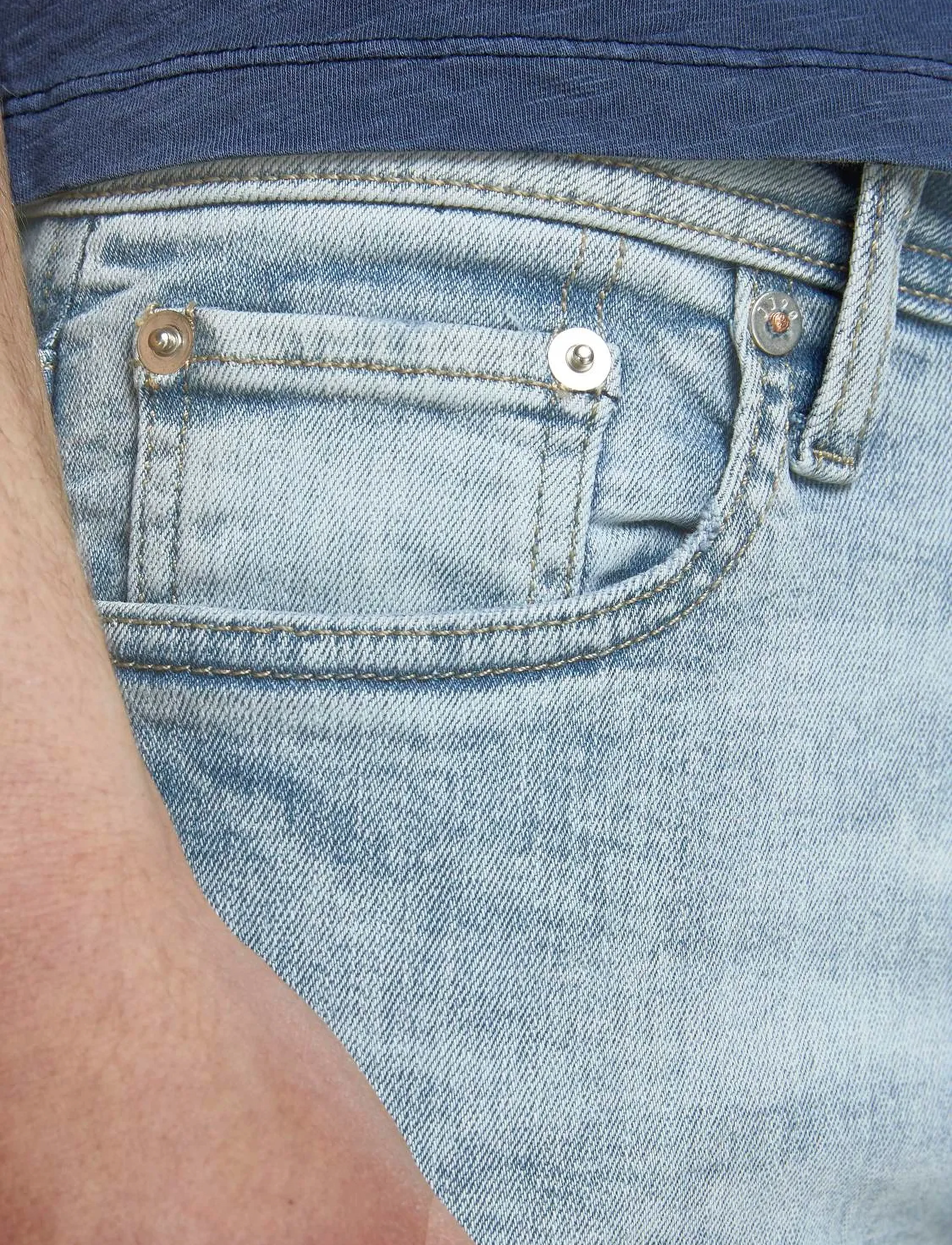 Jack & Jones - JJILIAM JJORIGINAL AM 202 50SPS - hosen & jeans - blue denim - 5