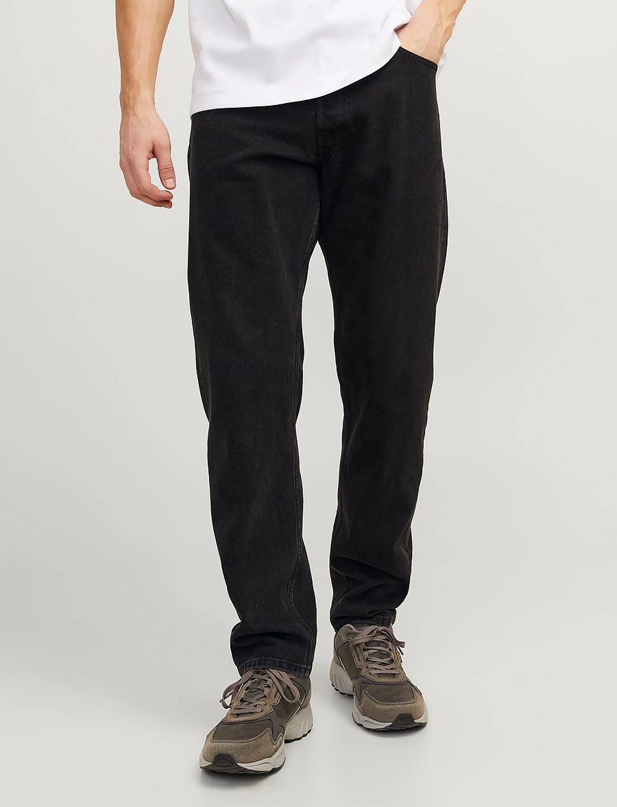 Jack & Jones - JJICHRIS JJORIGINAL SBD 981 - weite jeans - black denim - 0