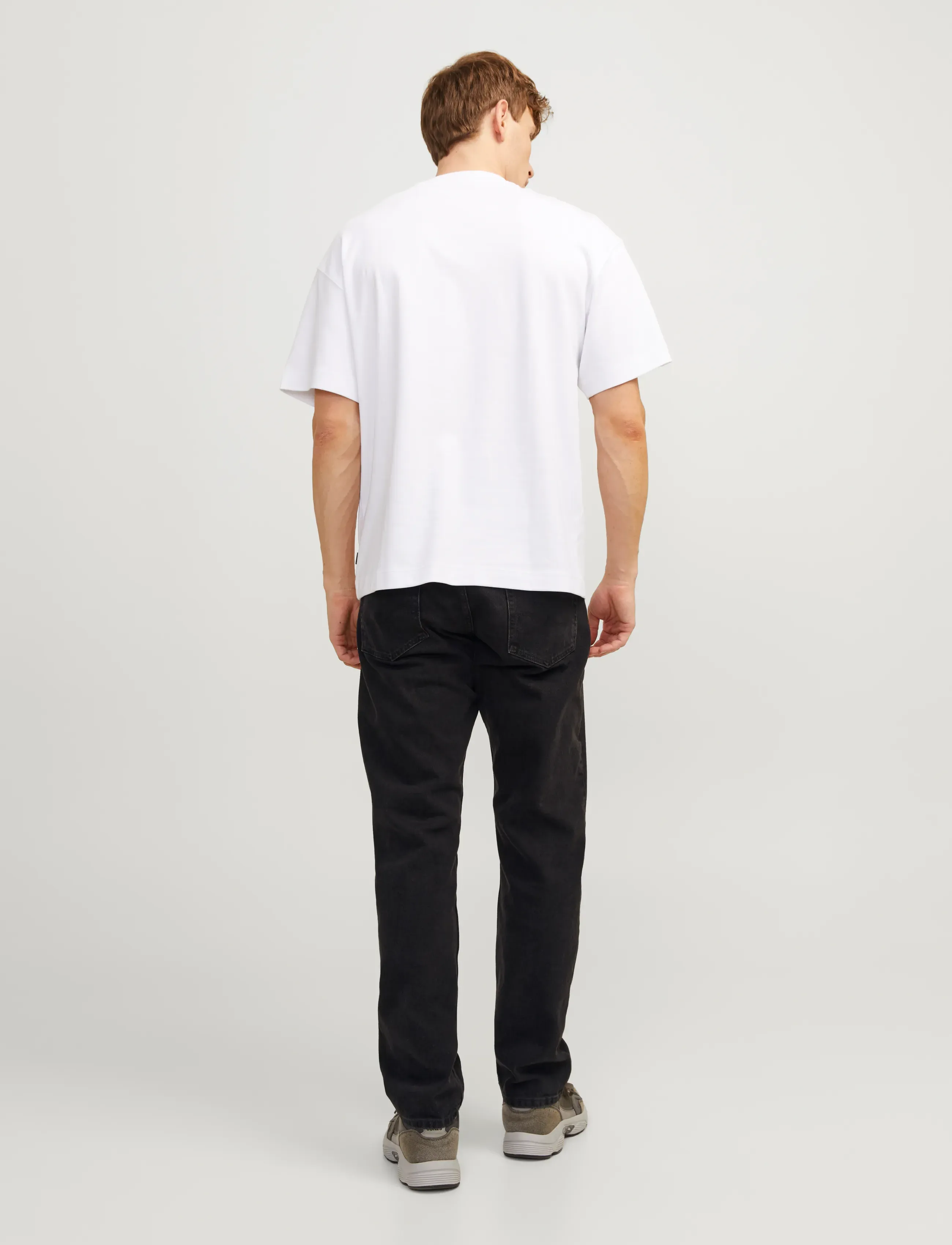 Jack & Jones - JJICHRIS JJORIGINAL SBD 981 - alt laienevad teksad - black denim - 3