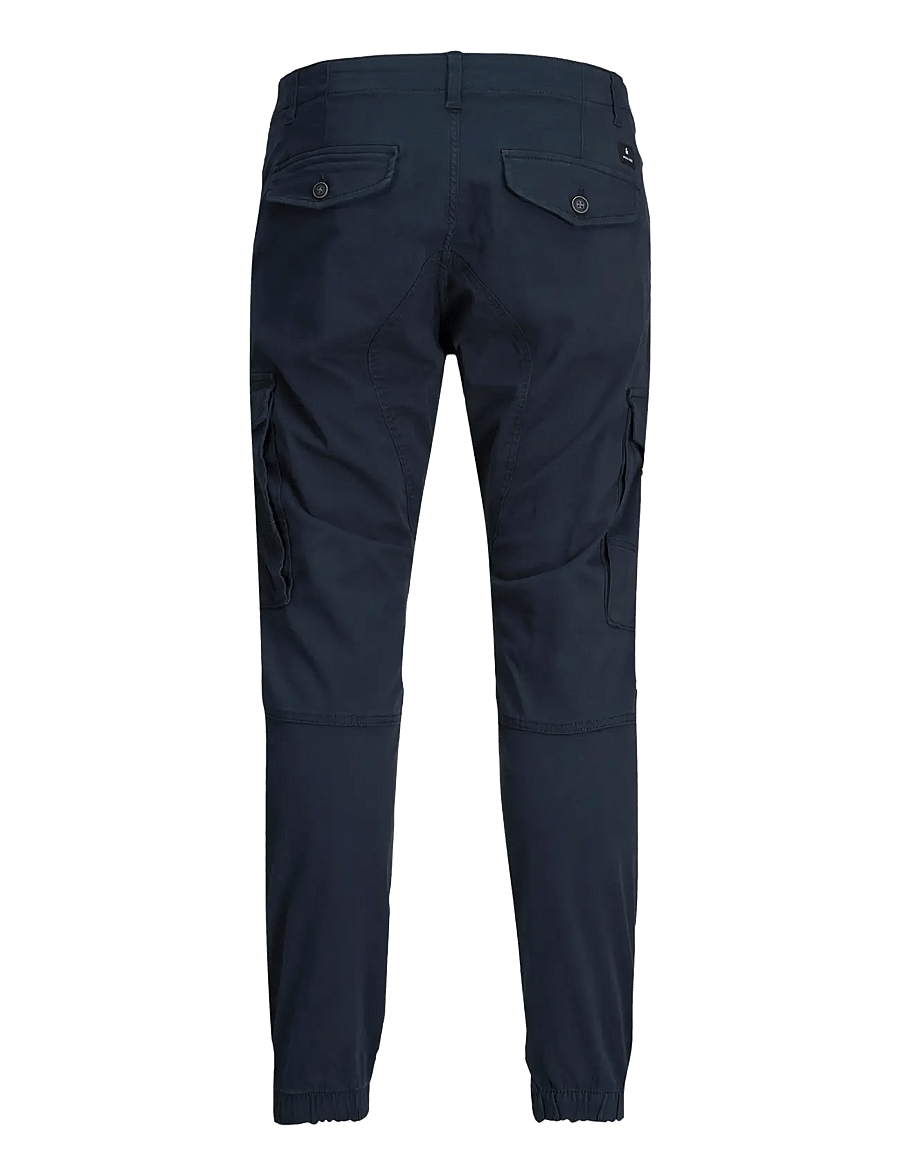 Jack & Jones - JPSTPAUL FLAKE CARGO NAVY BLAZER NOOS - cargohosen - navy blazer - 2