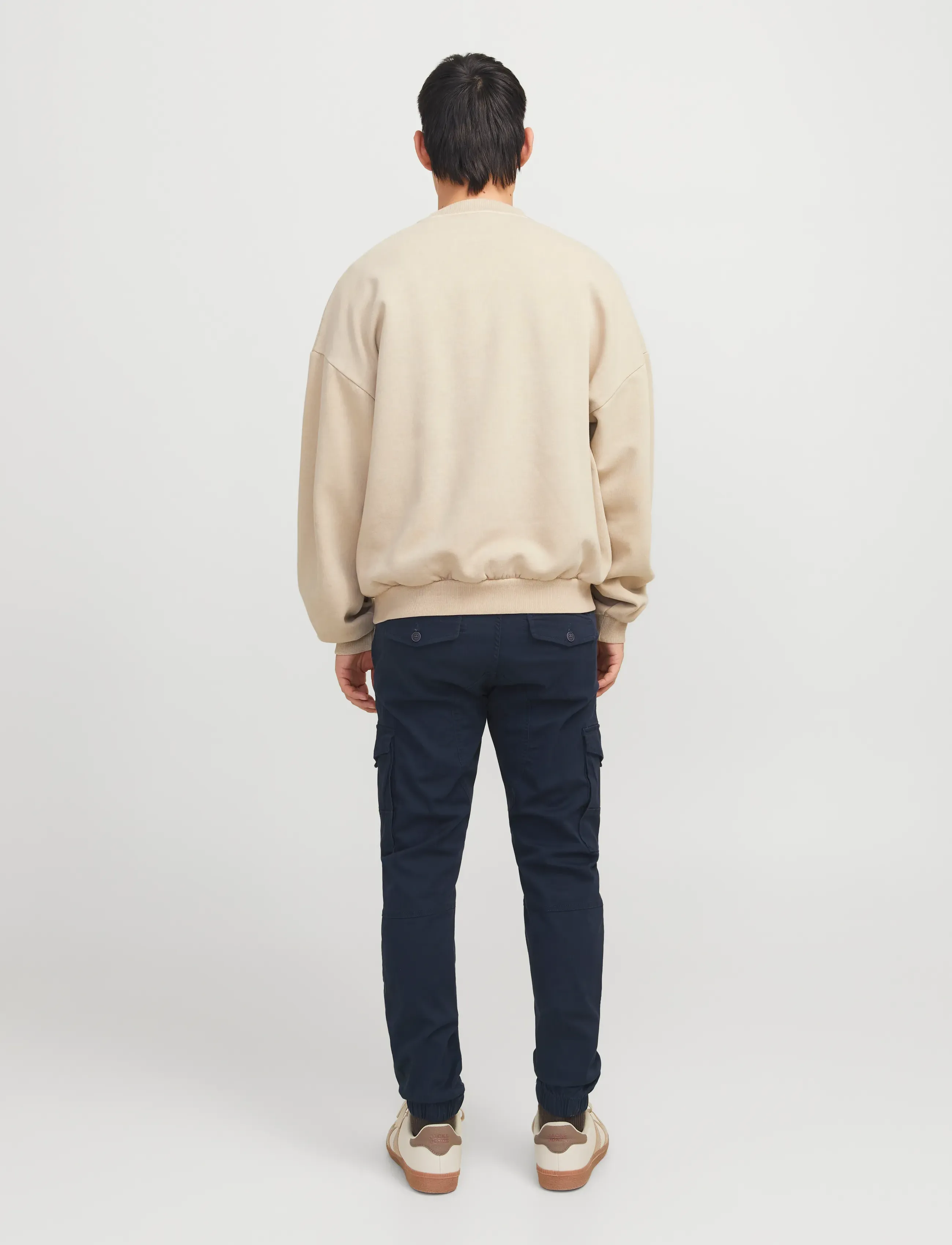 Jack & Jones - JPSTPAUL FLAKE CARGO NAVY BLAZER NOOS - cargo-buxur - navy blazer - 3