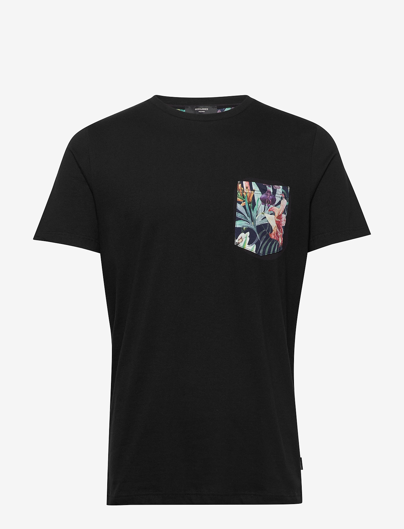 Jack & Jones - JPRLEE BLA. TEE SS CREW NECK - black - 0