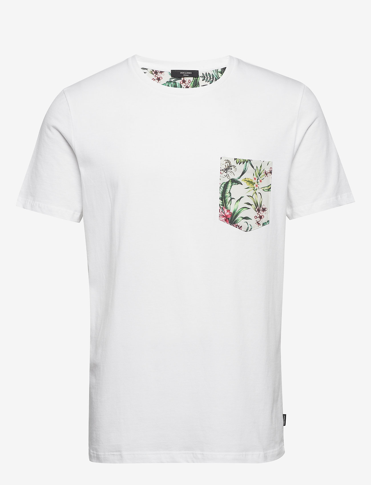 Jack & Jones - JPRLEE BLA. TEE SS CREW NECK - white - 0