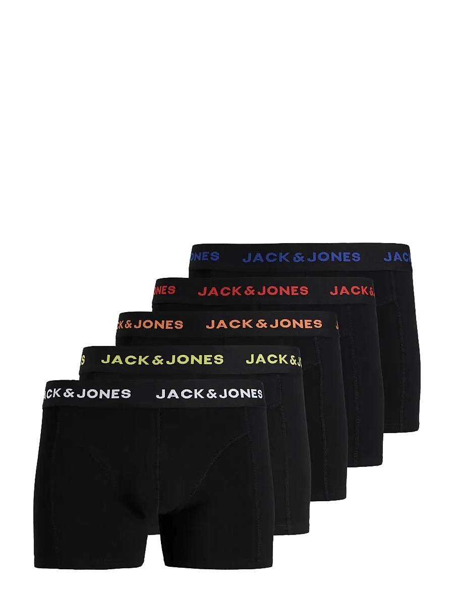 Jack & Jones - JACBLACK FRIDAY TRUNKS 5 PACK ONLINE LN - black - 0