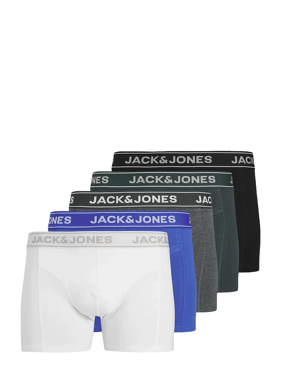 Jack & Jones - JACBLACK FRIDAY TRUNKS 5 PACK ONLINE LN - multipack underbukser - black - 1