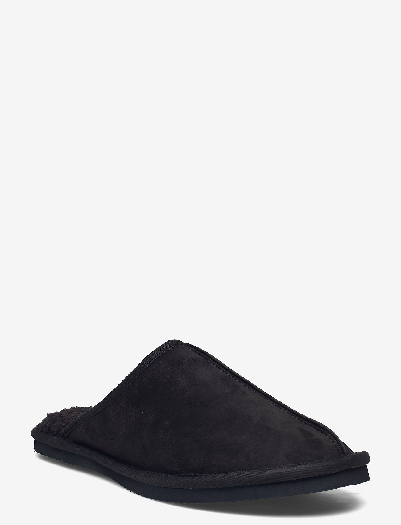 Jack & Jones - JFWDUDELY MICROFIBER SLIPPER ANTHR LN PB - collections - anthracite - 1