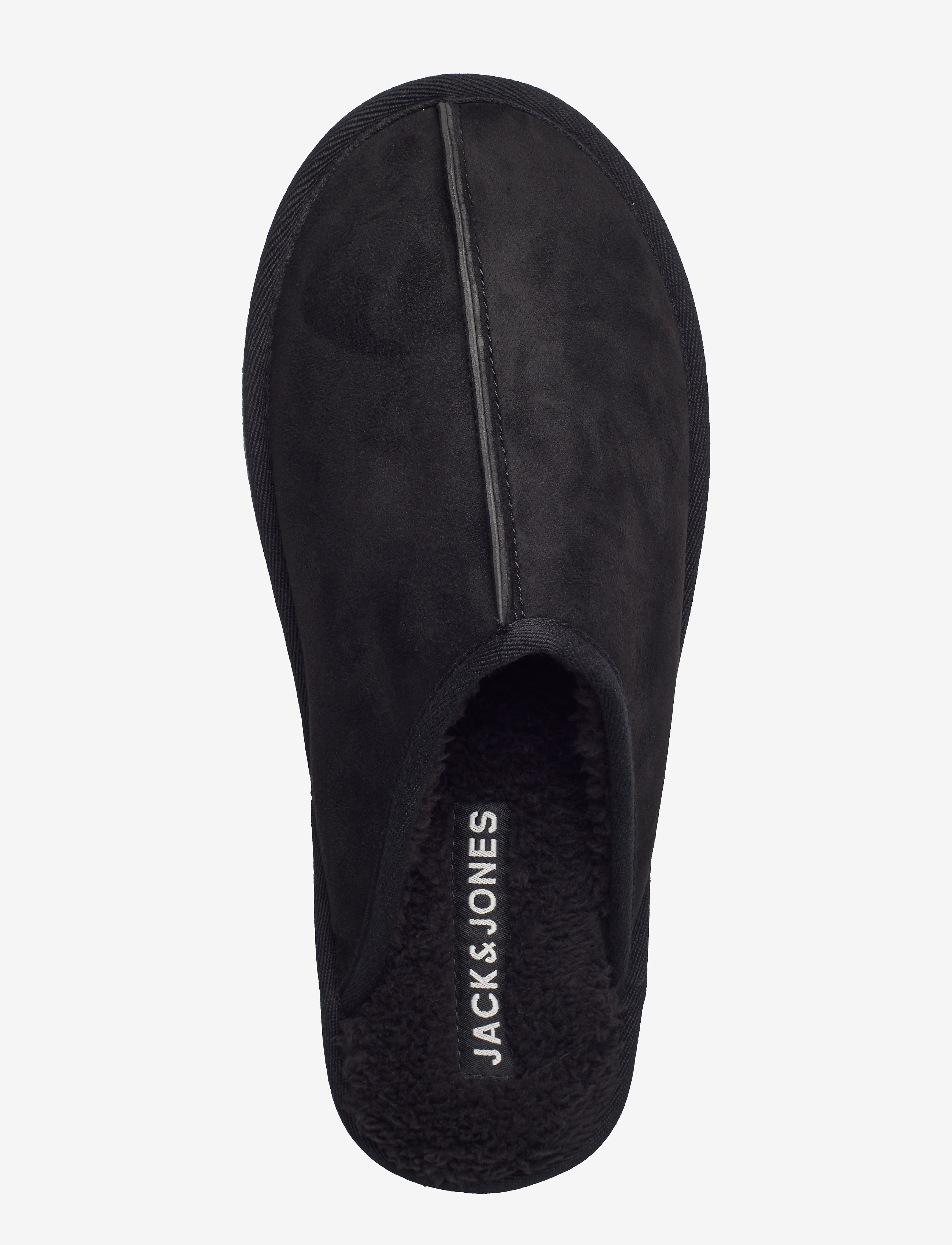 Jack & Jones - JFWDUDELY MICROFIBER SLIPPER ANTHR LN PB - kollektioner - anthracite - 4
