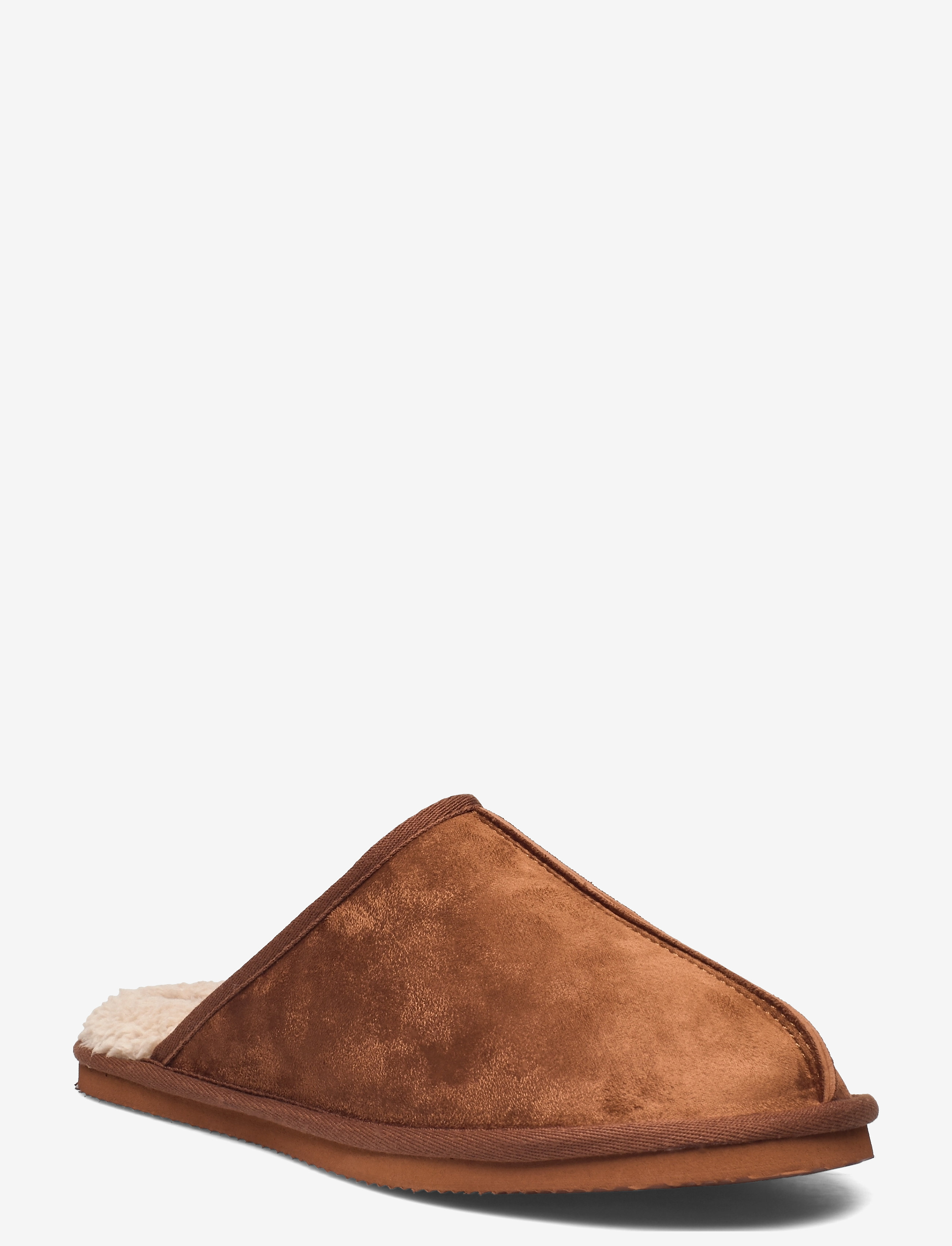 JACK & JONES Jfwdudely Microfiber Slipper Almond Ln Braun - 40 - Herren
