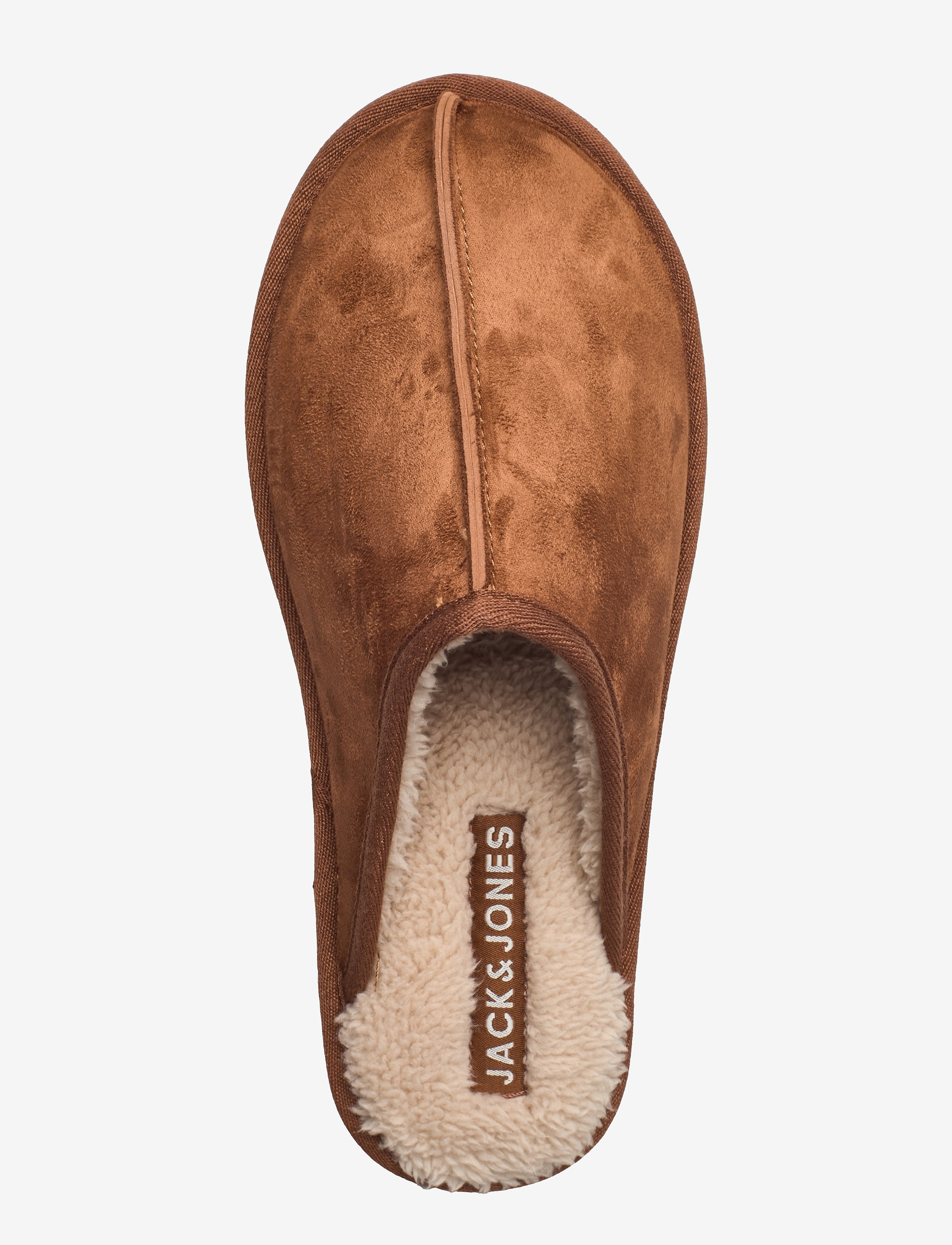 Jack & Jones - JFWDUDELY MICROFIBER SLIPPER ALMOND LN - söfn - almond - 4